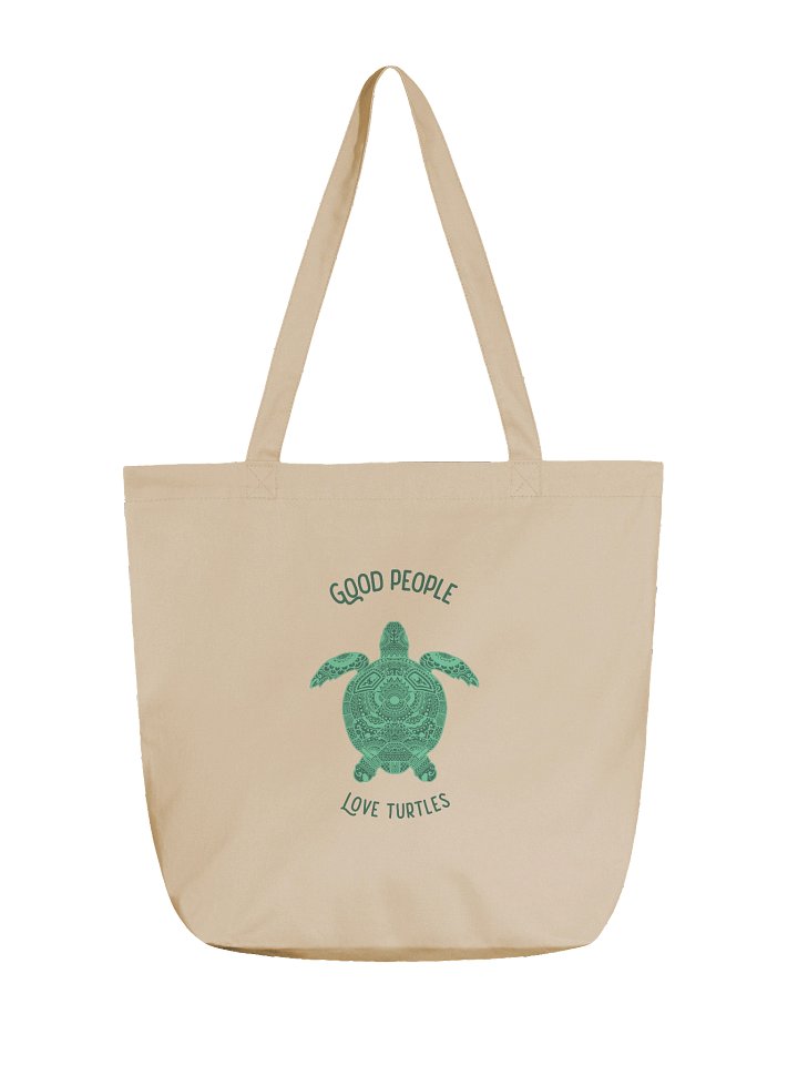 Eco Turtle Tote bag product image (1)