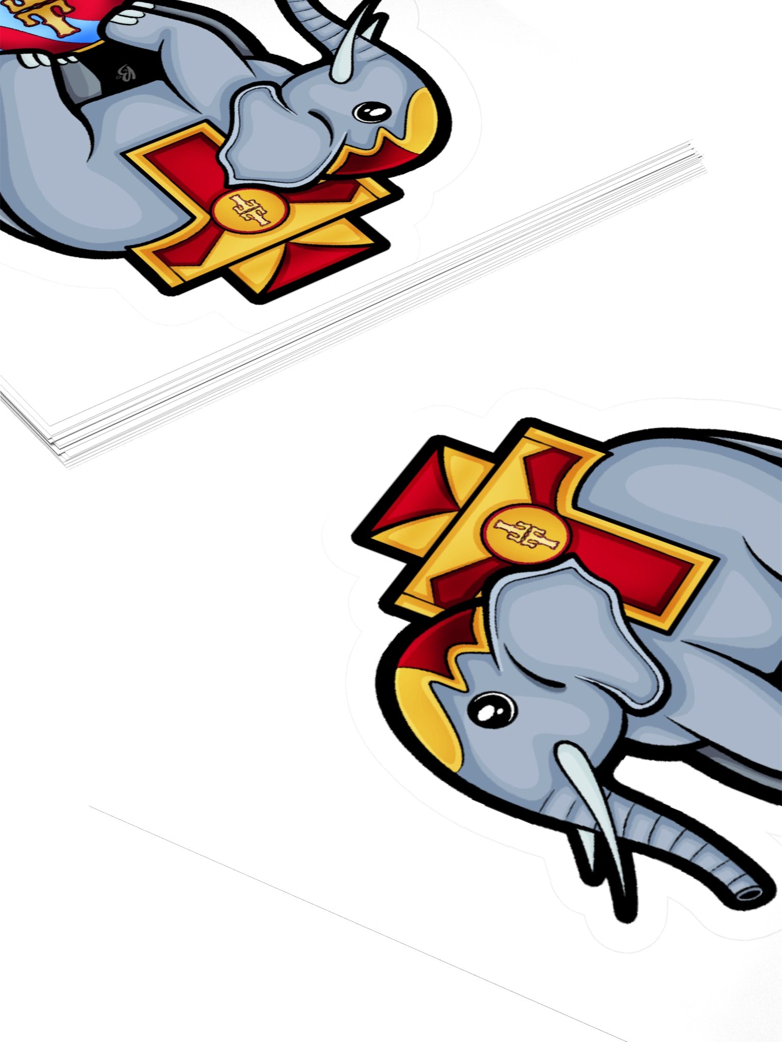 The Circus 🎪 Kiss-Cut Sticker product image (4)