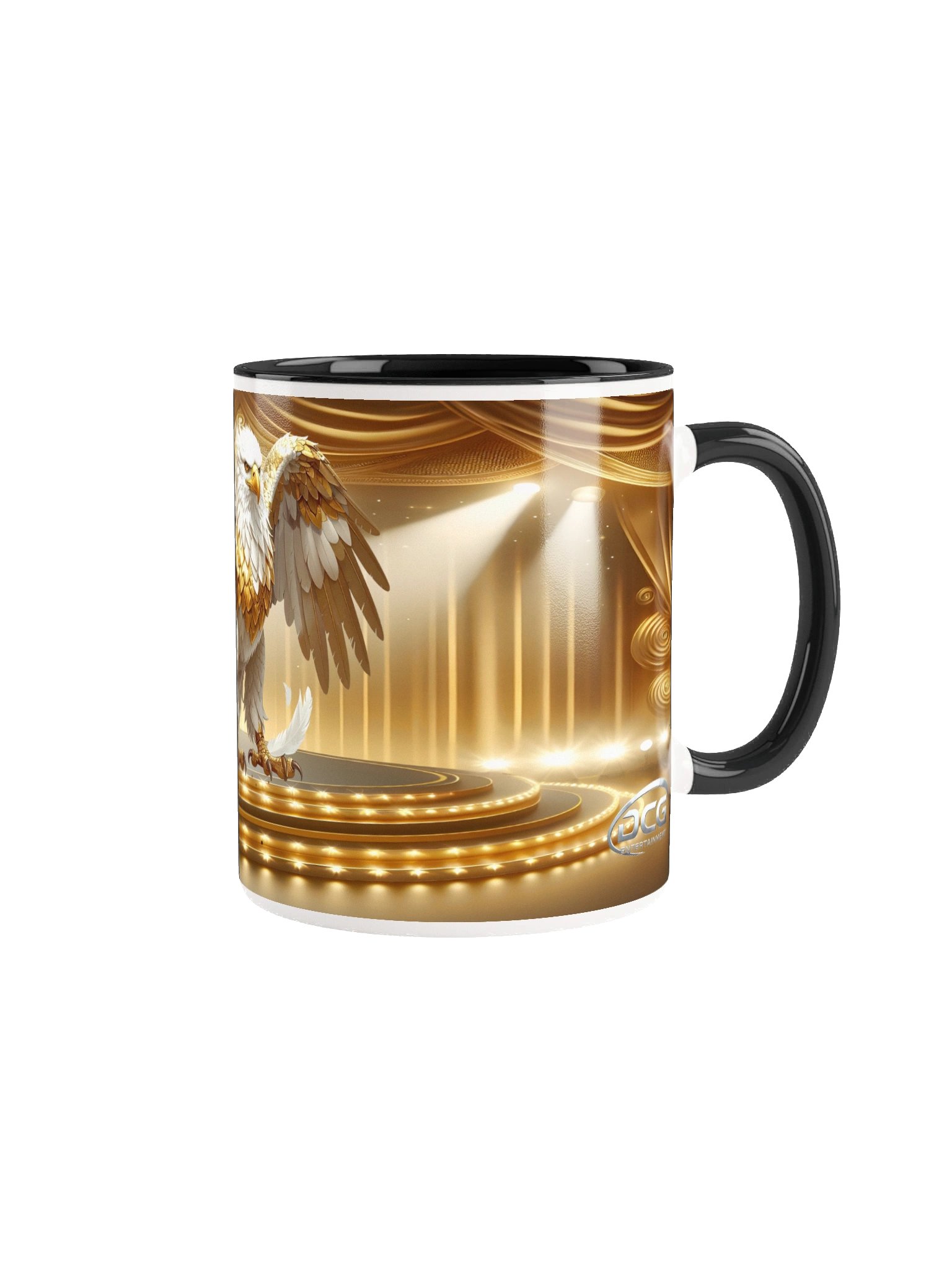 Majestic Golden Eagle Ceramic Mug product image (7)