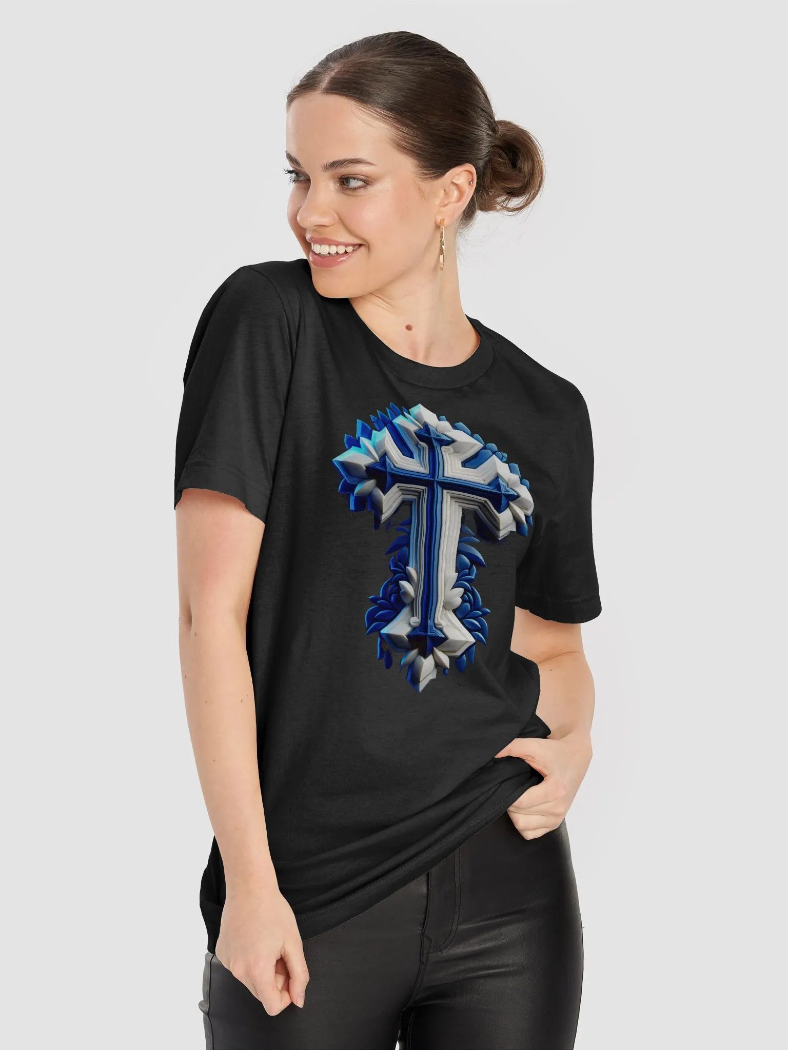 Blue and White Cross product image (8)