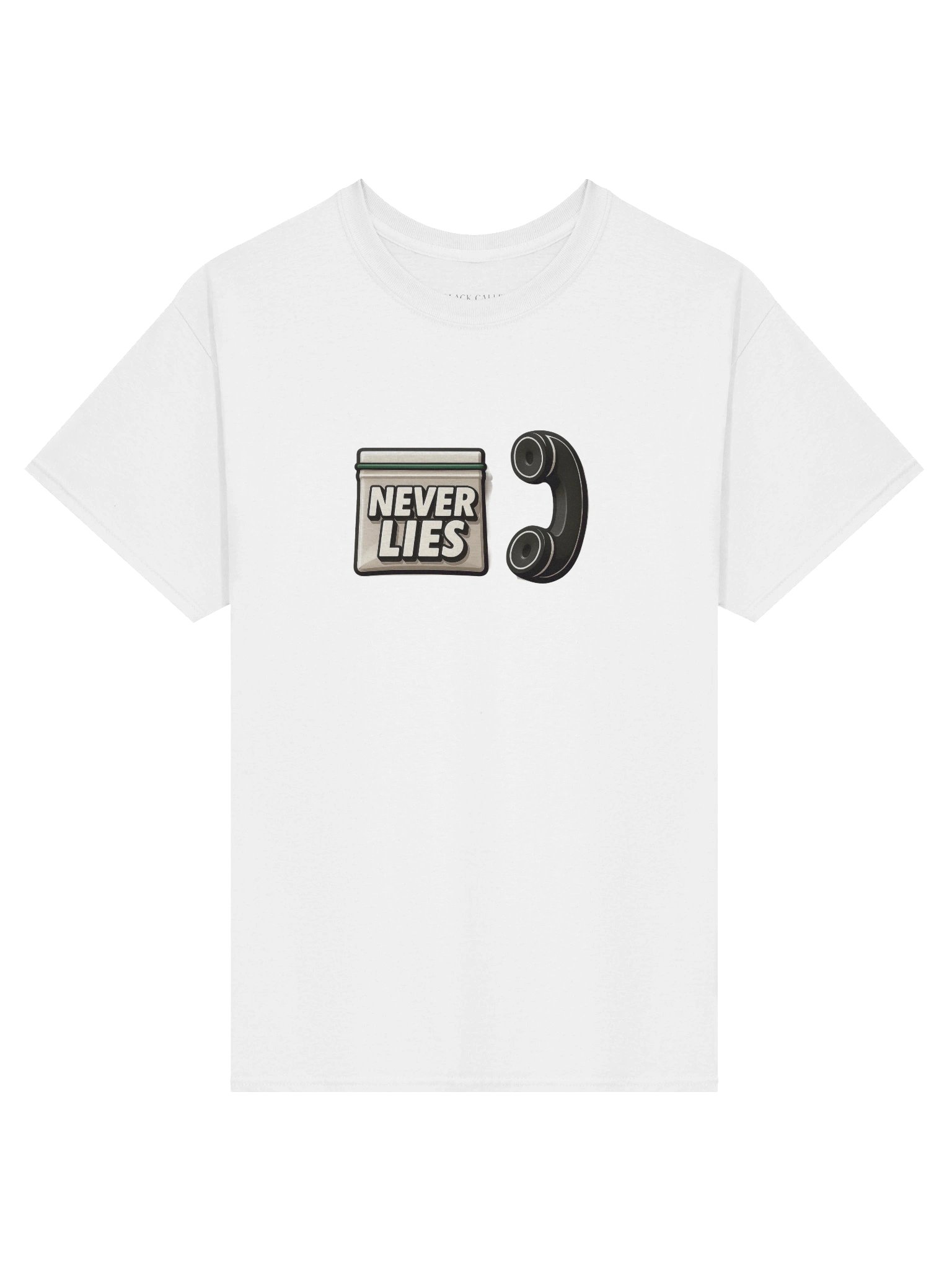 BCR: NEVER LIES TEE product image (1)