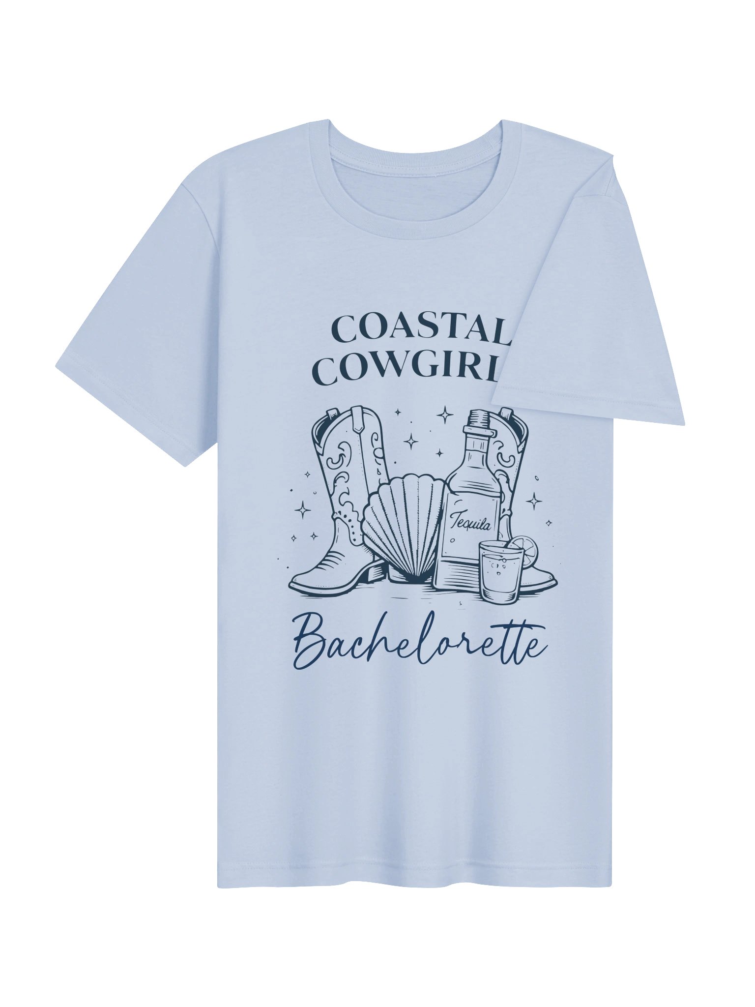 Coastal Cowgirl Bachelorette T-Shirt product image (5)
