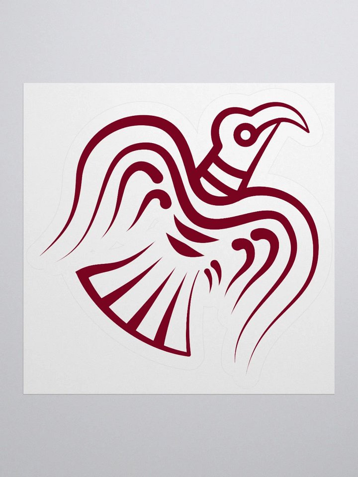Viking Raven Vinyl Sticker product image (3)