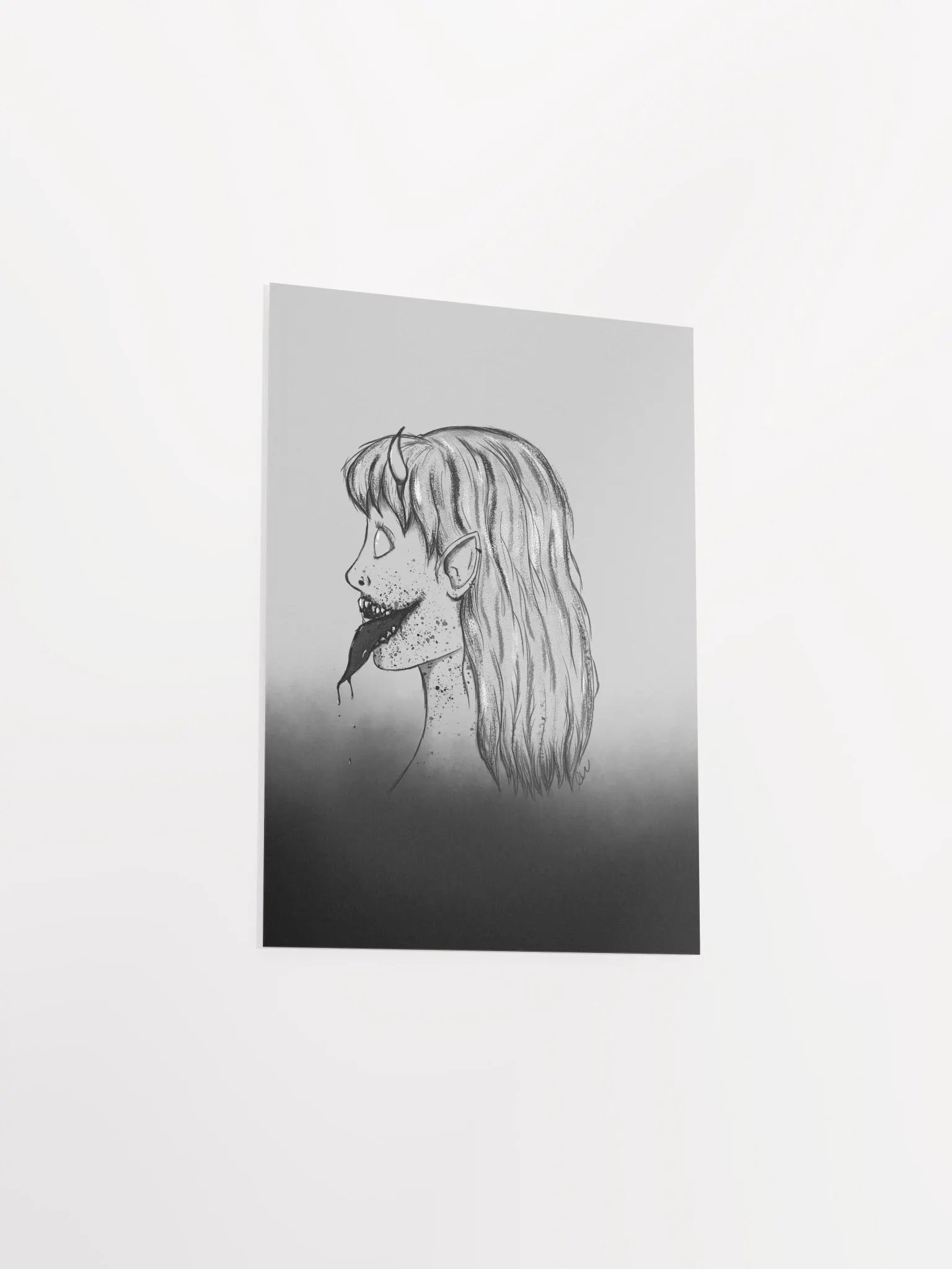 Dark demon elf print product image (13)