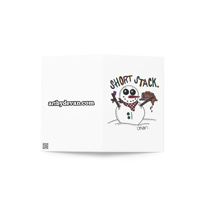 Snow Peeps: Short Stack Card product image (2)