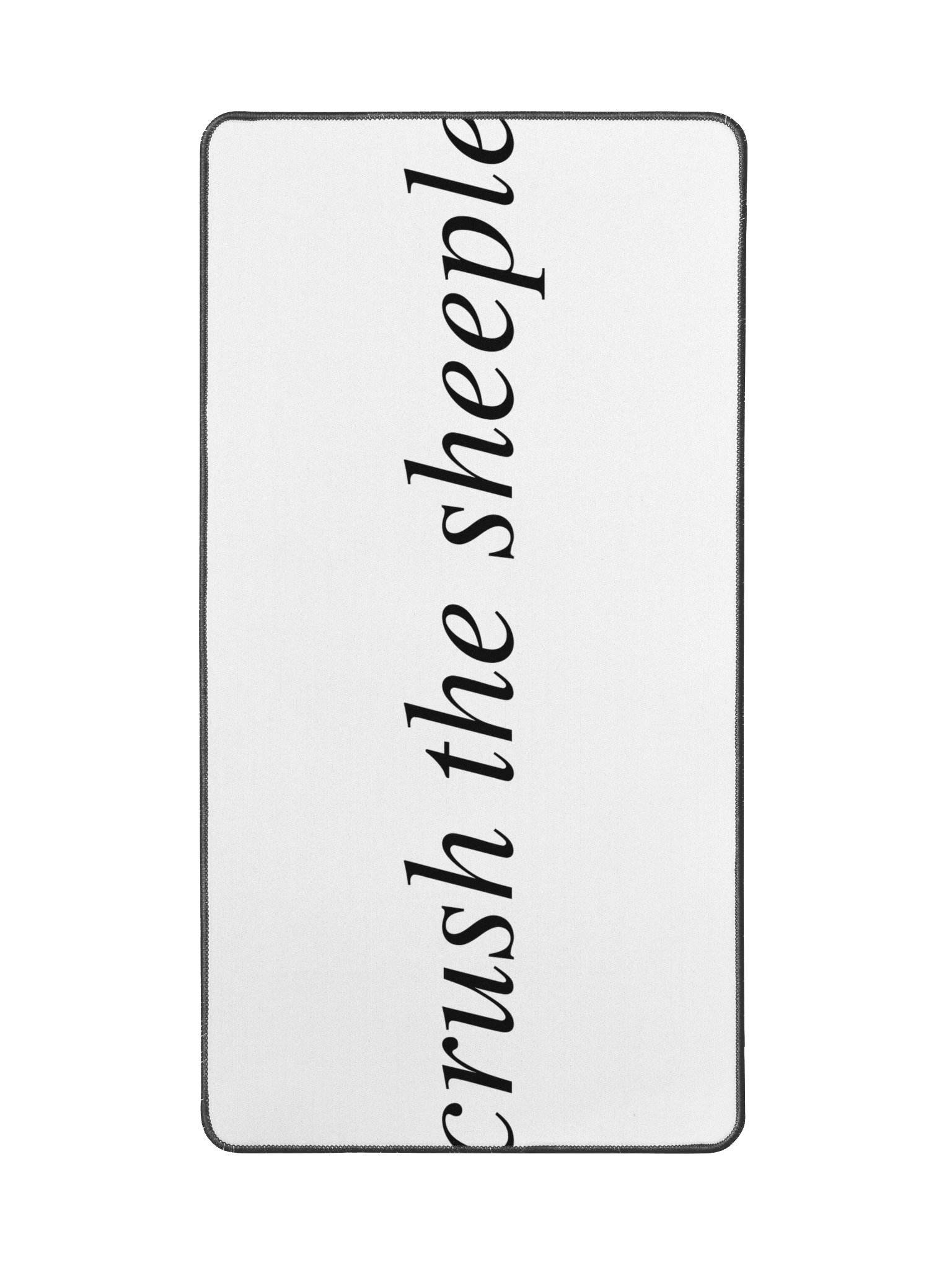 No ShopCo Desk Mat 15.5 x 31.5 - Black Design product image (2)