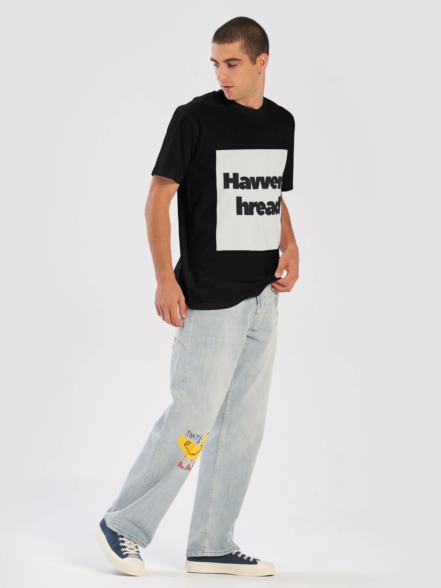 Haven’t Heard Bold Graphic Tee product image (27)