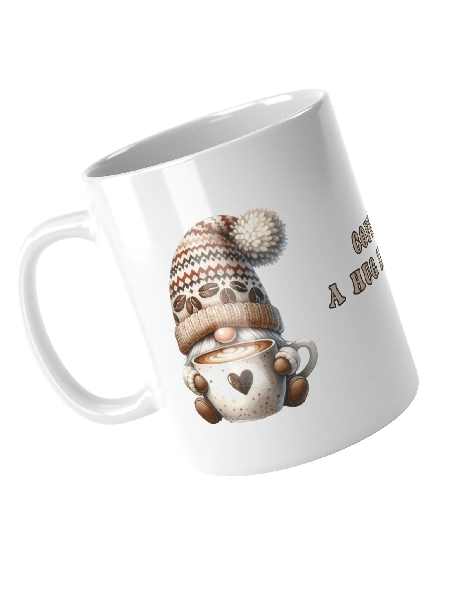 Gnome Coffee Is A Hug Ceramic Mug product image (3)