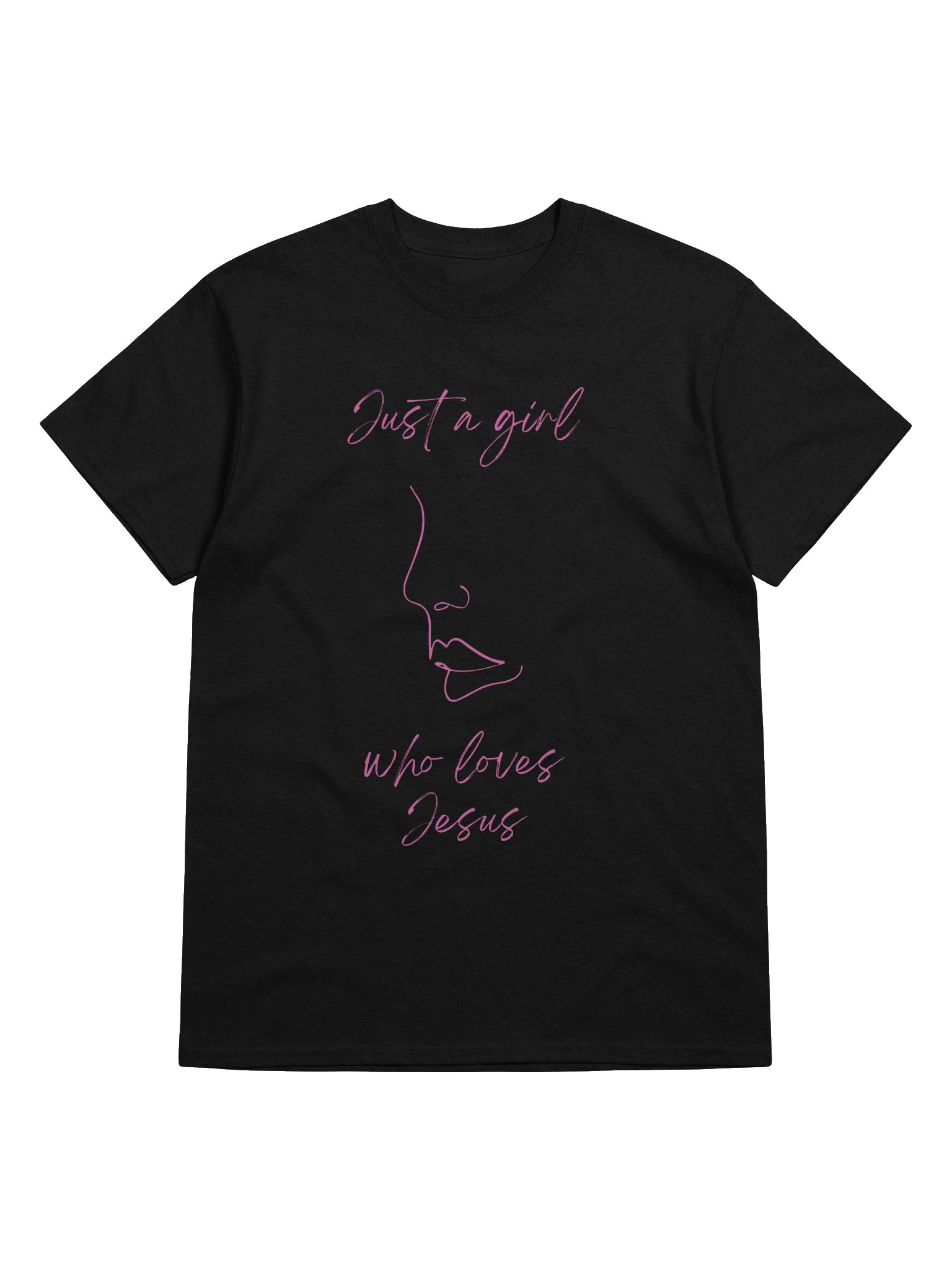 Just a Girl Who Loves Jesus Christian Women’s T-Shirt product image (5)