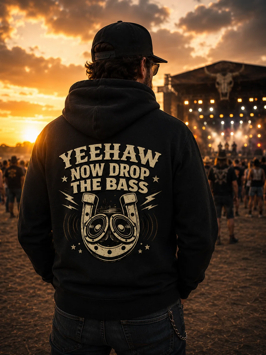 Country Hardstyle | Premium Hoodie product image (3)