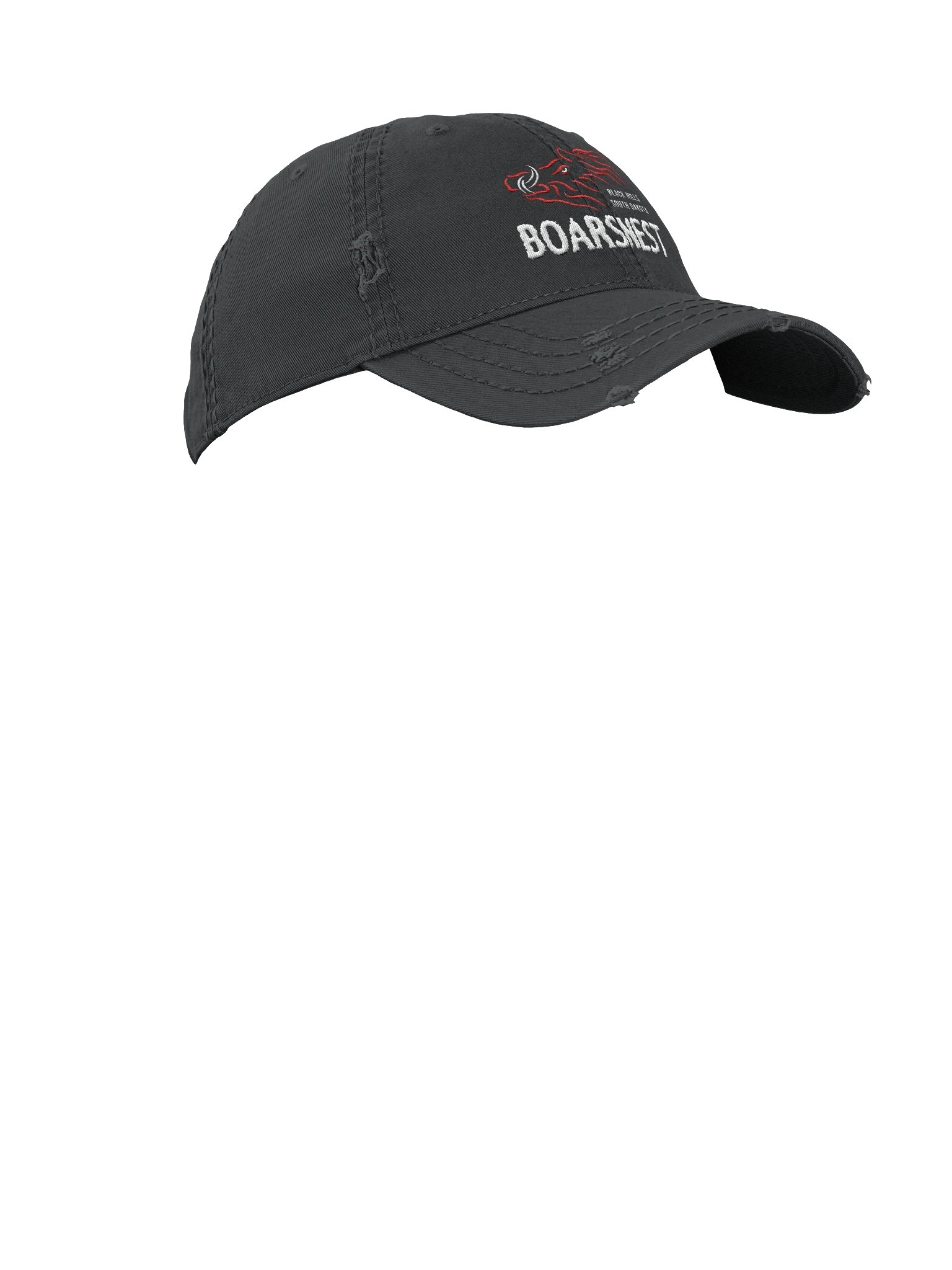 Smoky Boar Distressed Dad Hat product image (25)