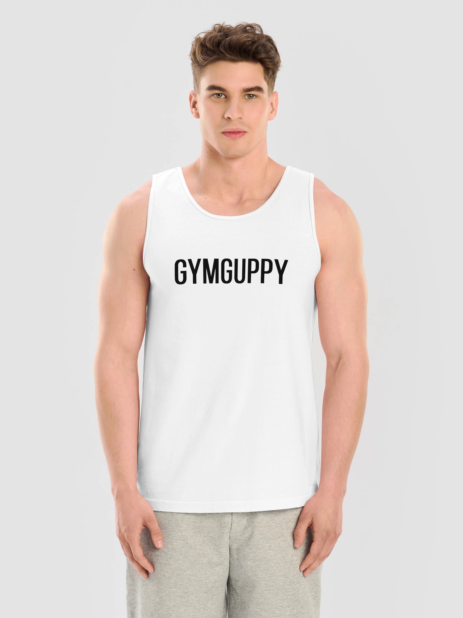 GYMGUPPY Tank (Black Text) product image (3)
