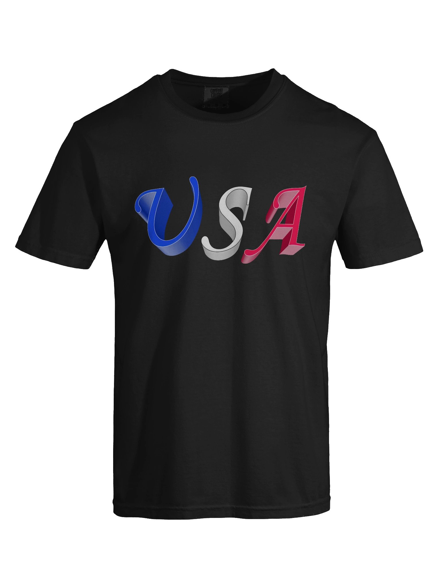 USA embossed Tee product image (7)