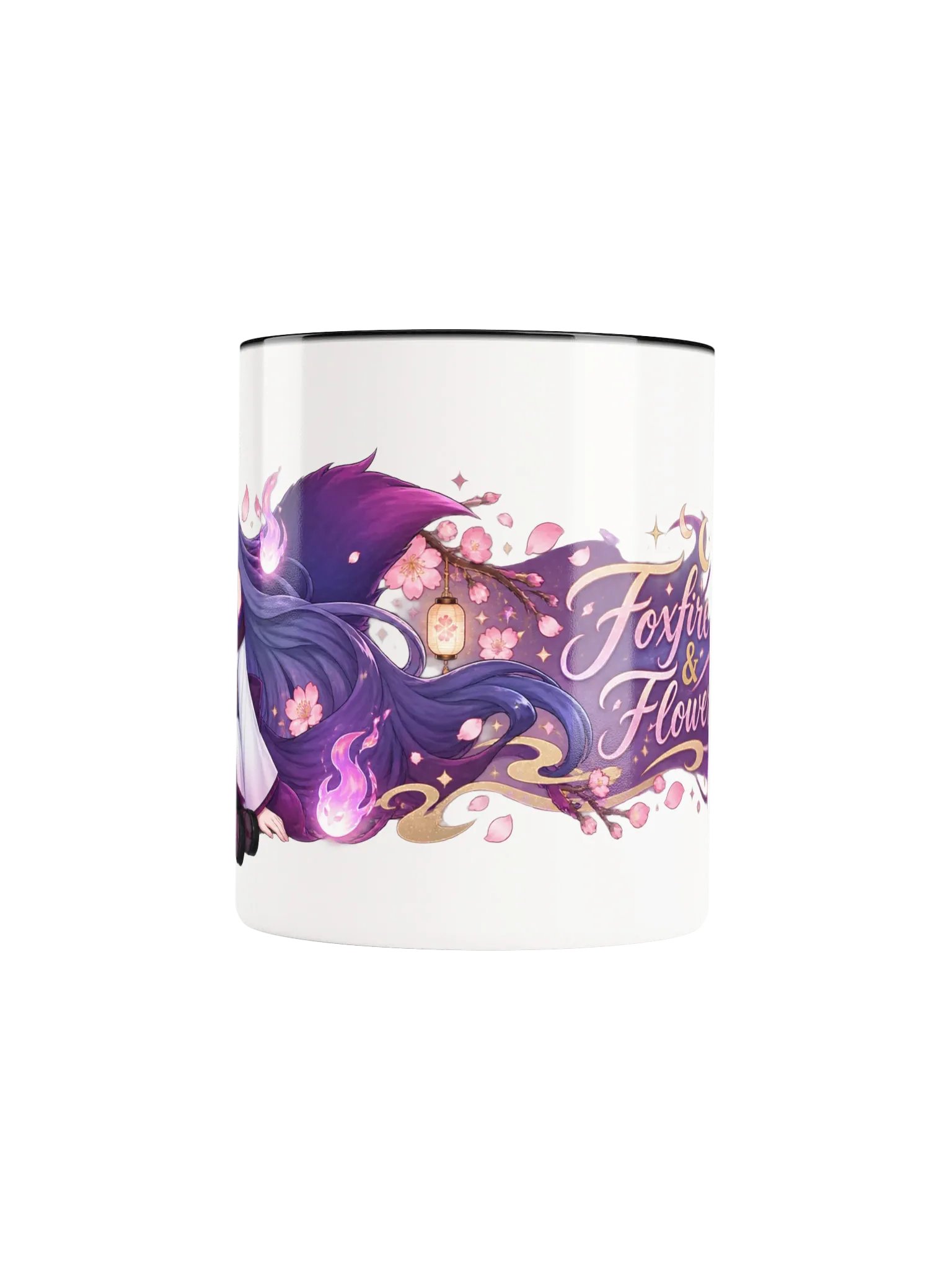 Pirigale Foxfire & Flowers Mug product image (10)