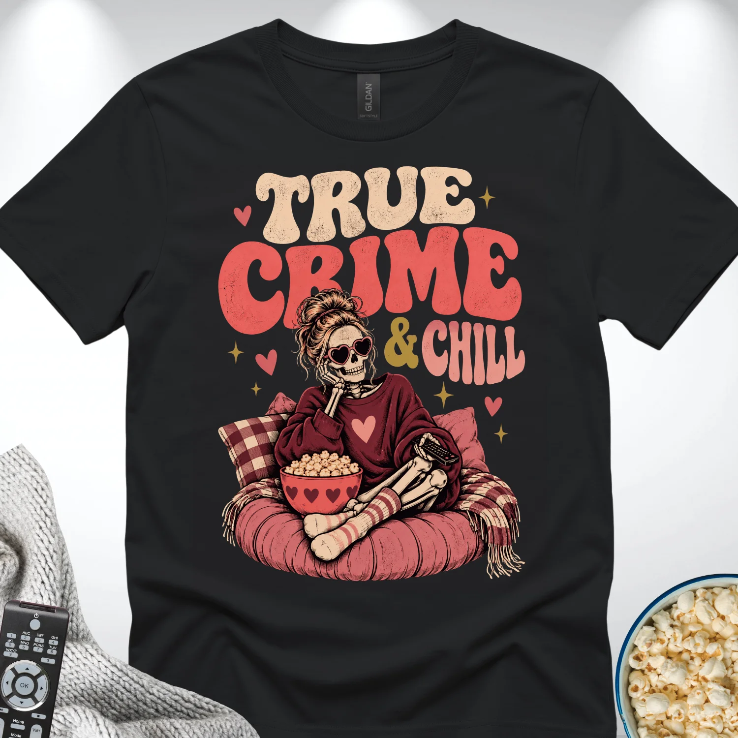 True Crime & Chill T-Shirt product image (2)