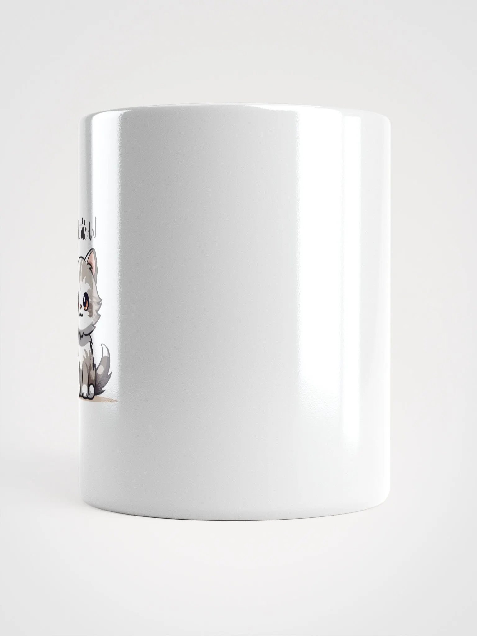 Poor Cat White Glossy Mug product image (14)