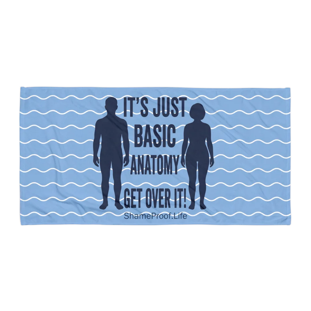 Basic Anatomy Beach Towel product image (2)
