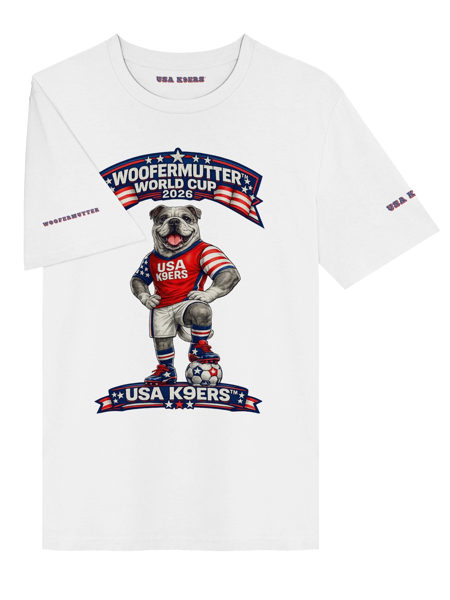 WOOFERMUTTER™ WORLD CUP USA K9ERS BULLDOG product image (1)