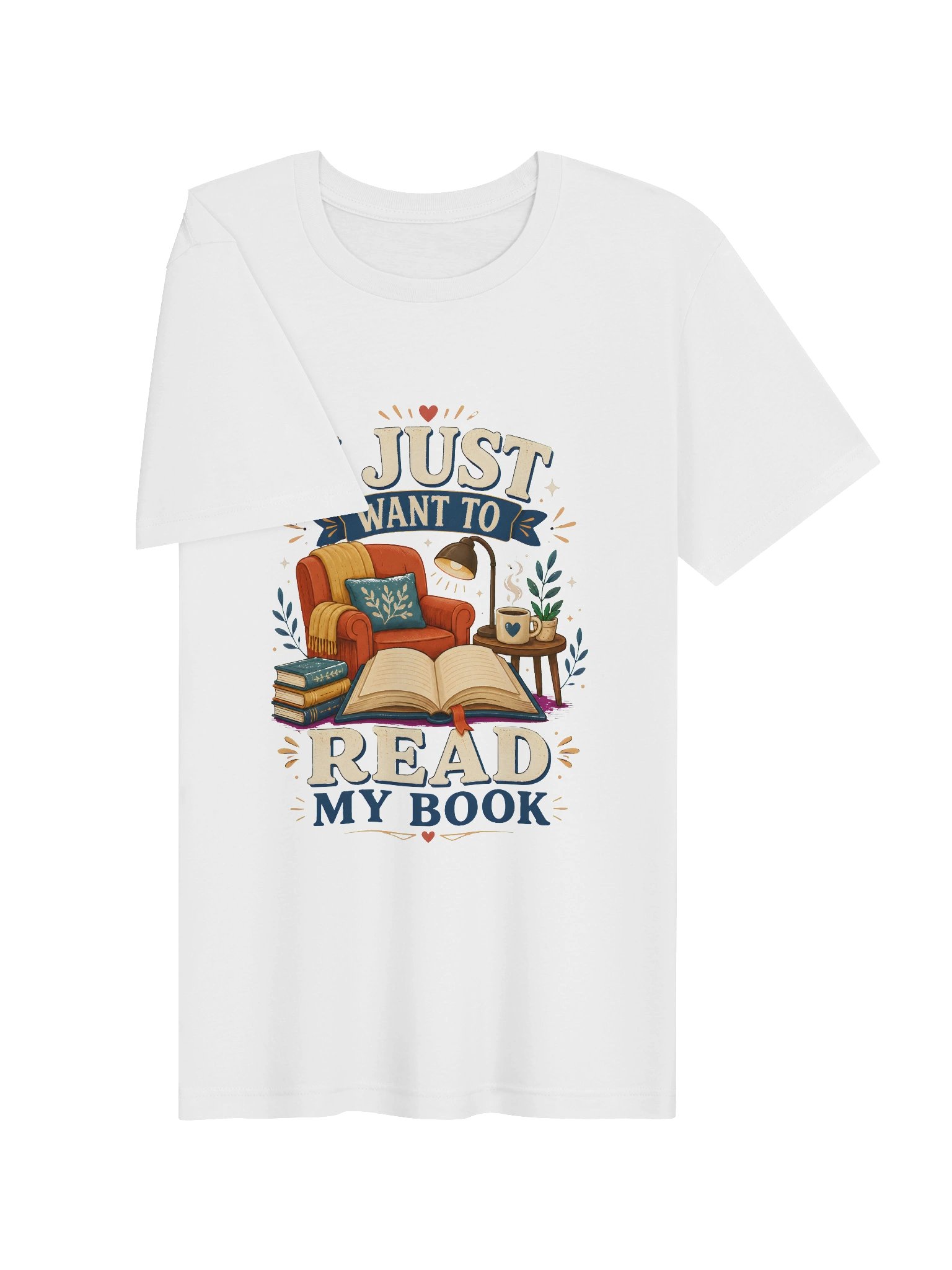 I Just Want To Read My Book Tee product image (25)