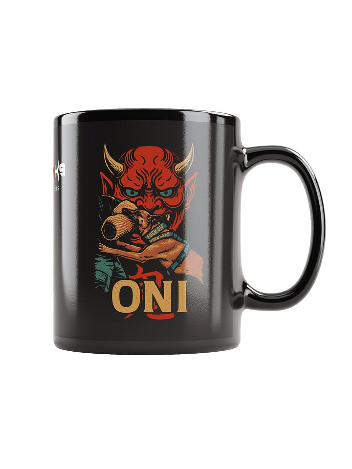 Oni Black Glossy Mug product image (1)