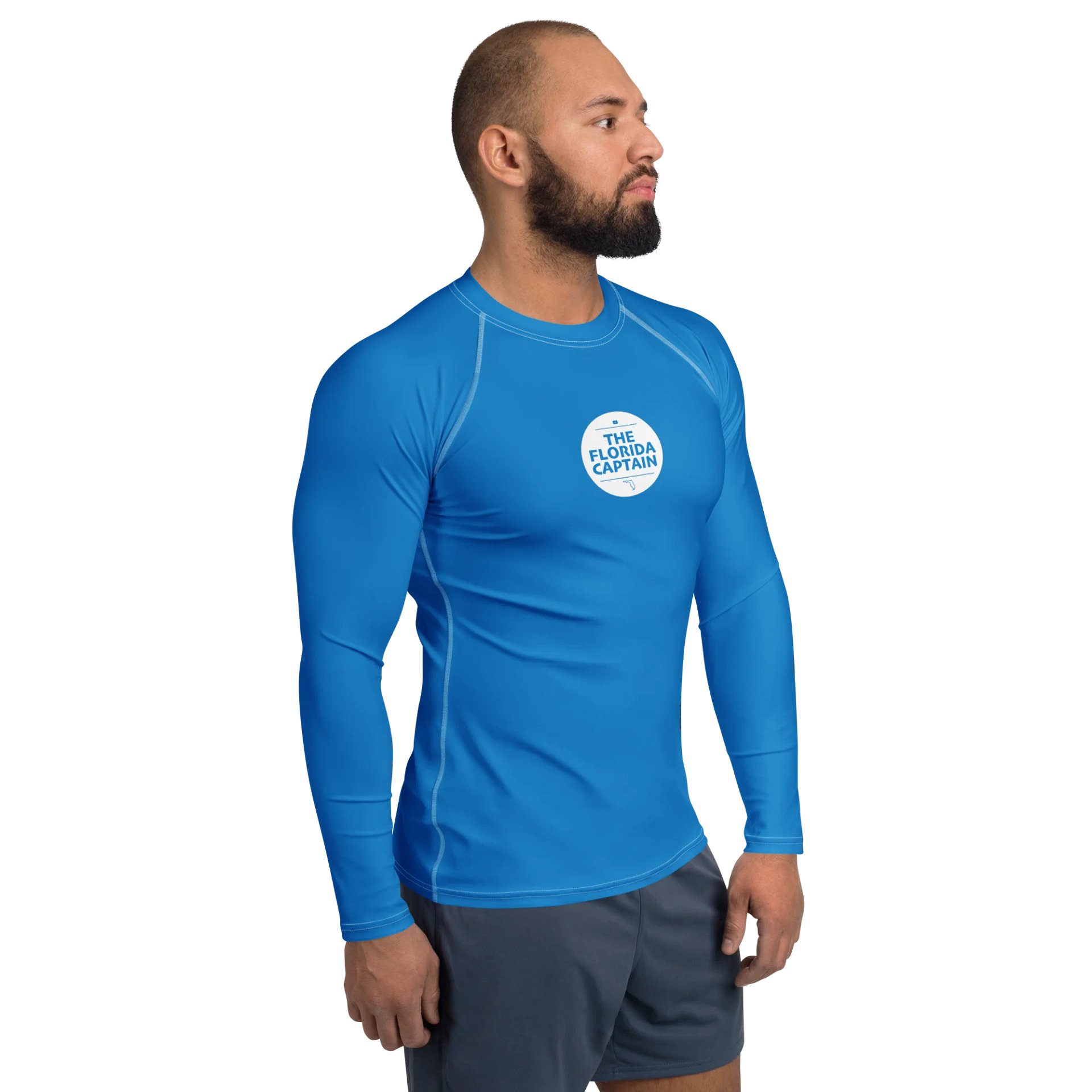 The Florida Captain's Men's Rash Guard Long Sleeved Shirt product image (4)