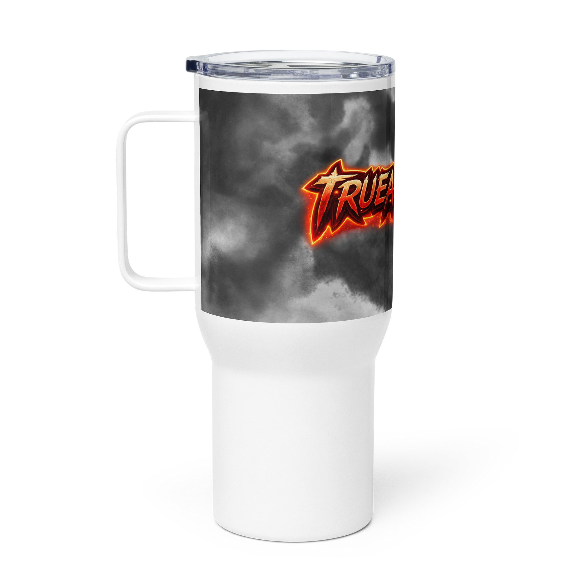 TRUEALPHA58 Fiery Logo Travel Mug product image (1)