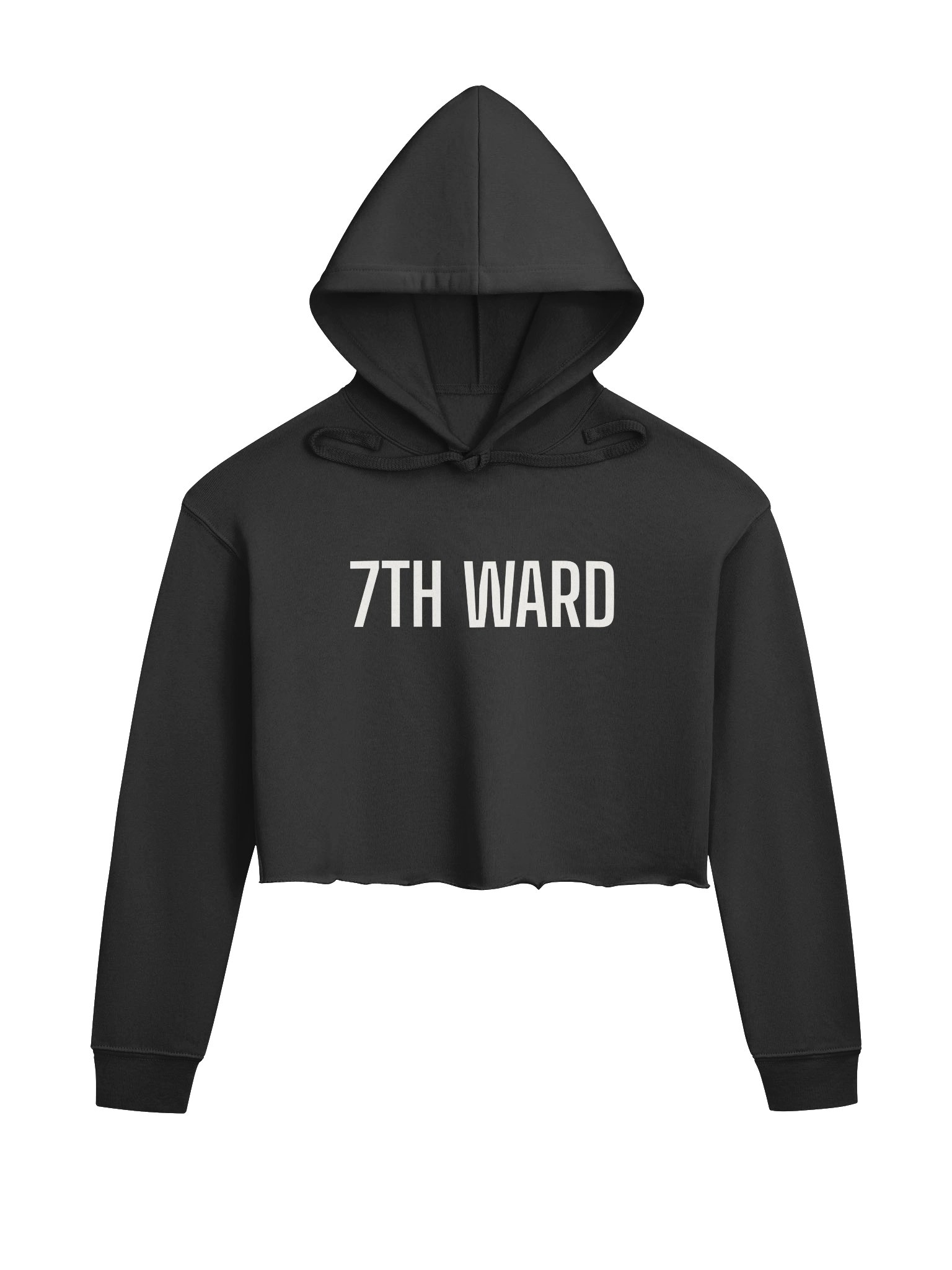 NEW ORLEANS 7TH WARD WOMEN'S CROP TOP HOODIE product image (1)