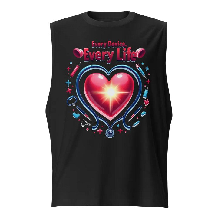 EVERY DEVICE EVERY LIFE Muscle Tank product image (1)
