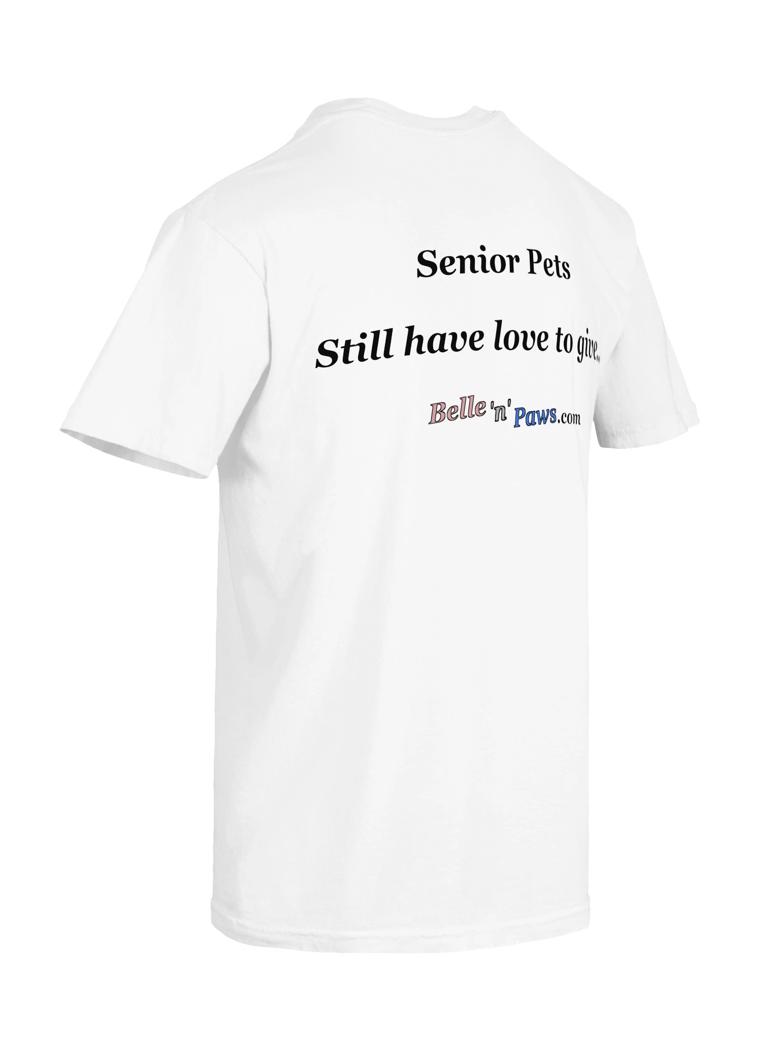 Belle 'n' Paws Classic Heavyweight T-Shirt product image (6)