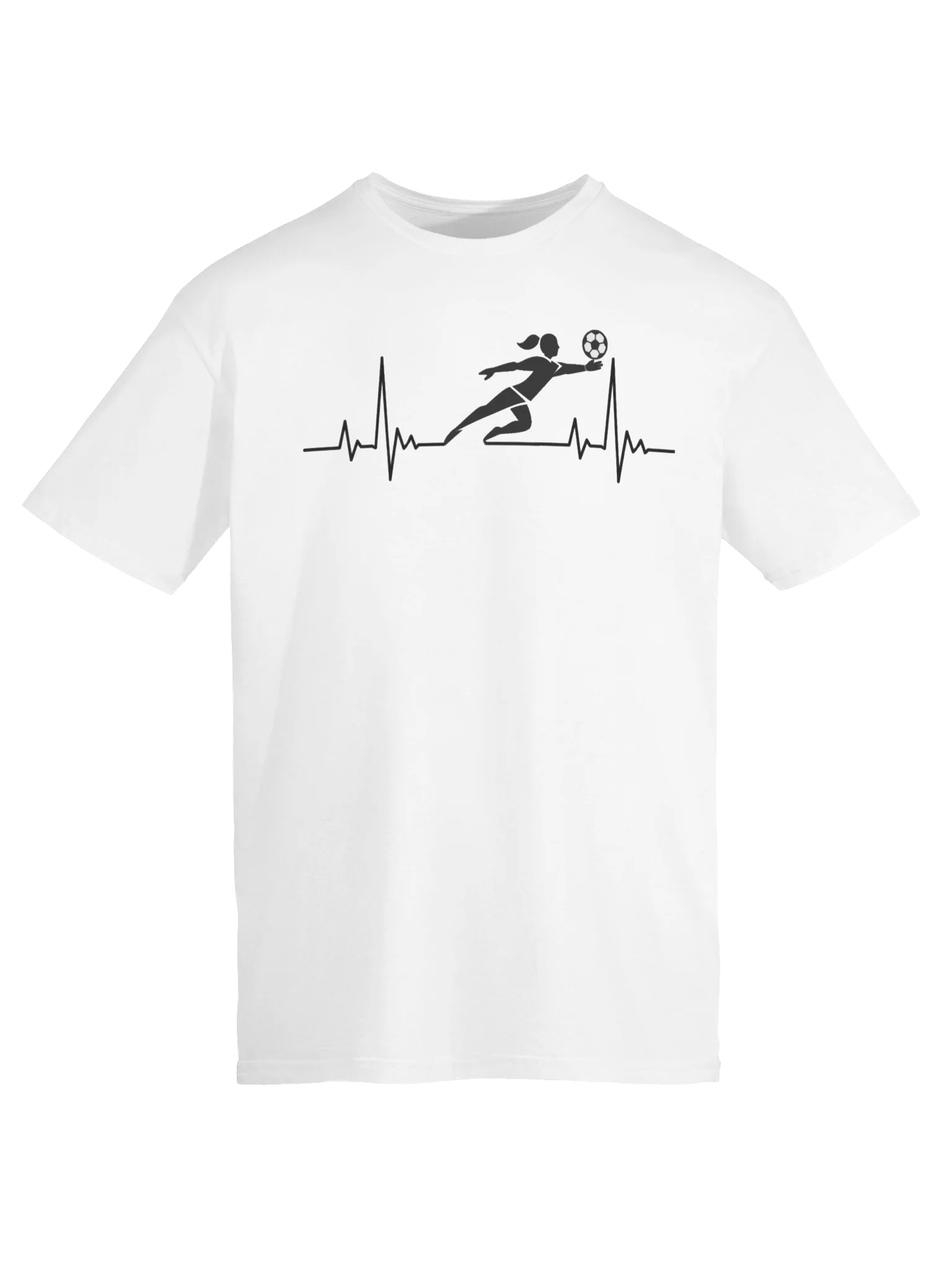 Heartbeat Goalkeeper Soccer/Football T-Shirt product image (45)