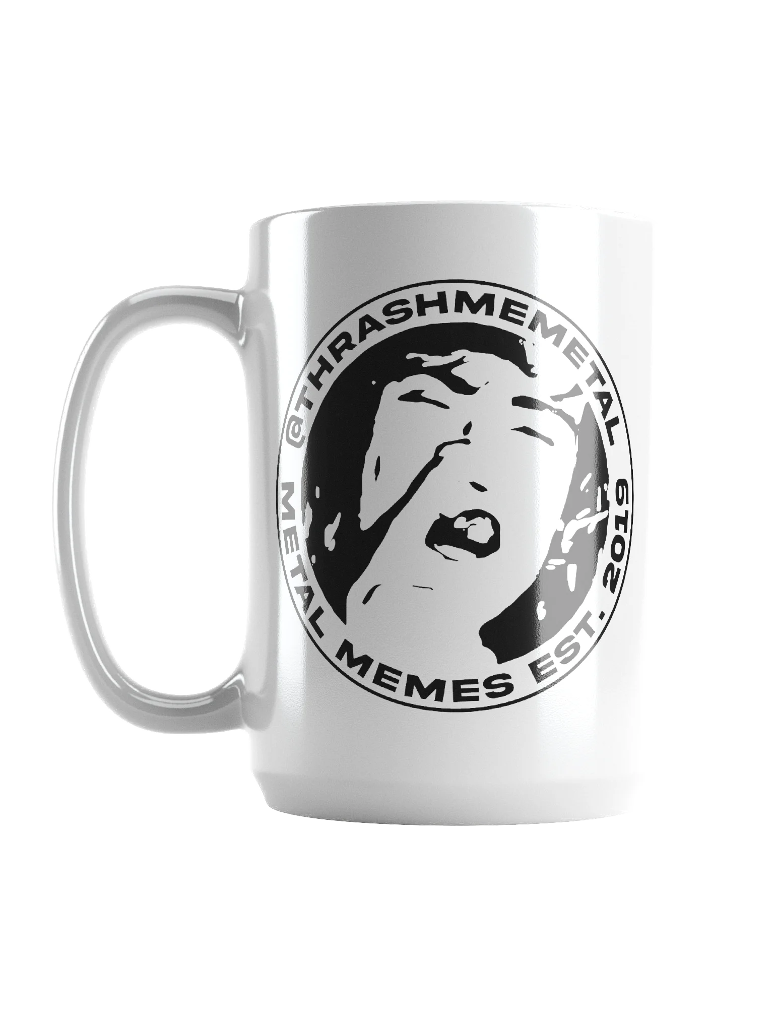 POSER'S TEARS WHITE MUG product image (1)
