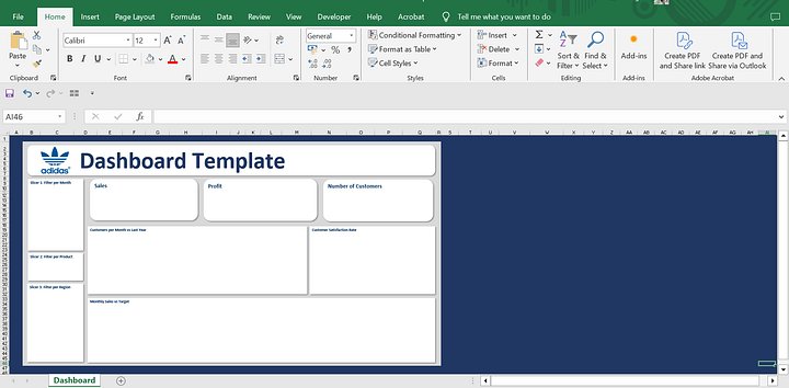Customizable Dashboard Template product image (1)