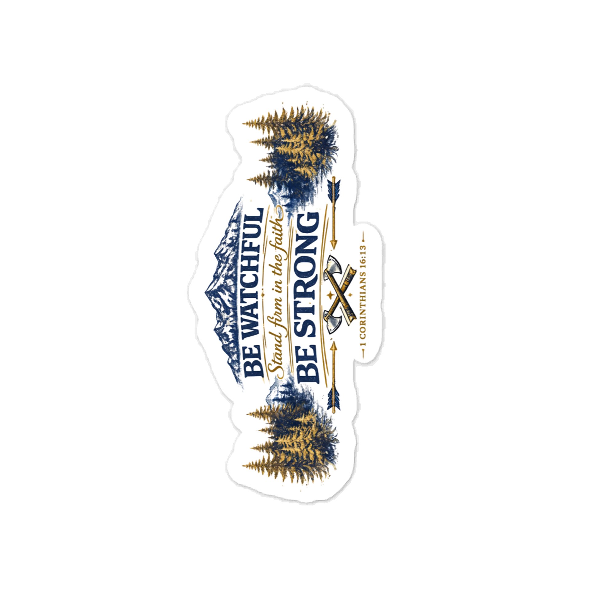 Mountain Strong Kiss-Cut Vinyl Decals product image (1)