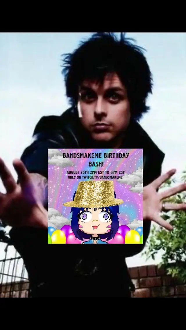 It's my birthday Saturday; so I'm streaming all day tomorrow, the 28th, starting at 2PM EST!!!  Come hang out while we play Sly Cooper, Clone Hero, and many more!!! Only on twitch.tv/BandsMakeMe #vtuberen #birthdaystream #greendaytok #celebrations #vtuberuprising 