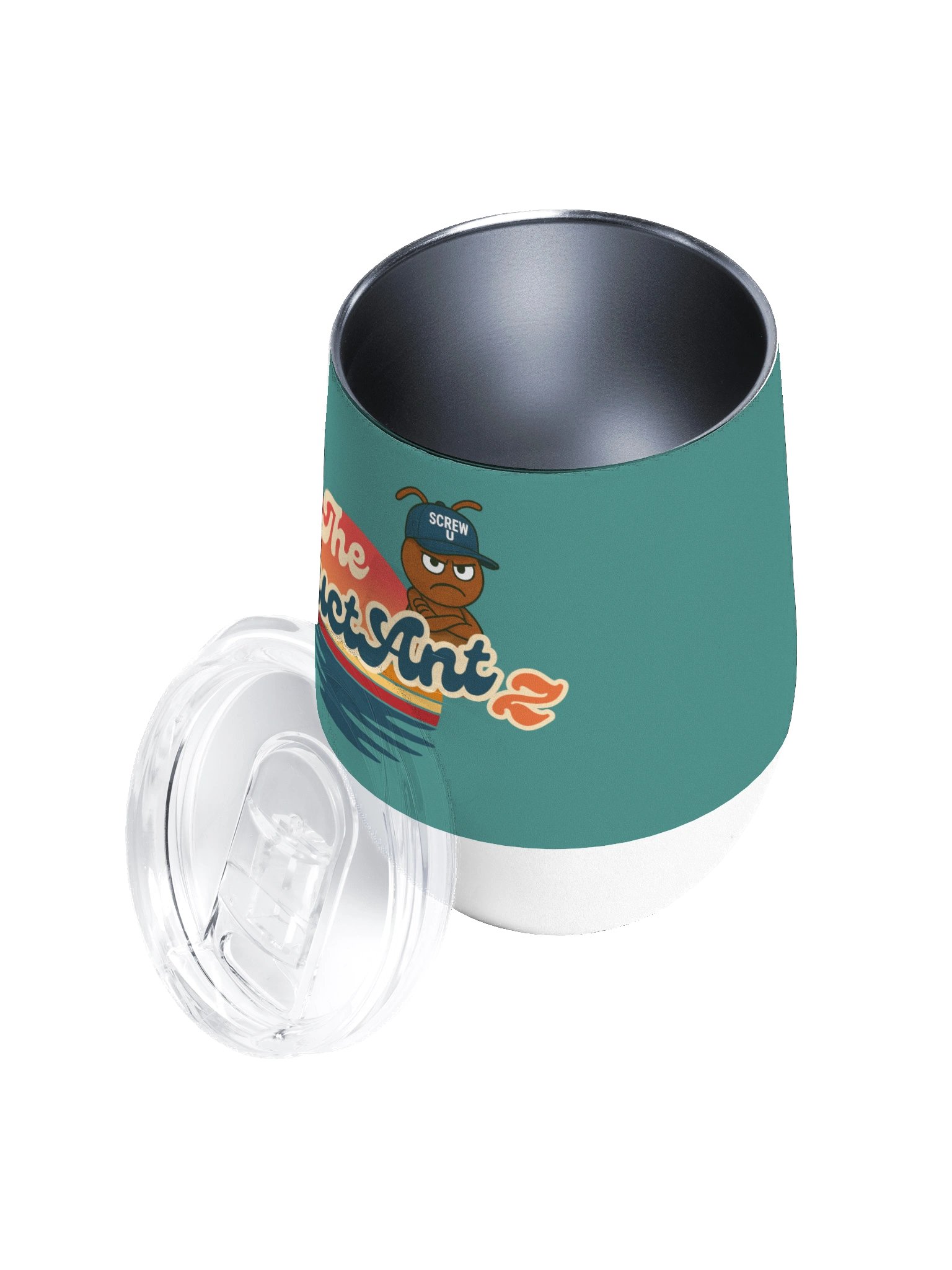 Screw U Wine Tumbler by The ReluctAntz - Cool Drift product image (3)