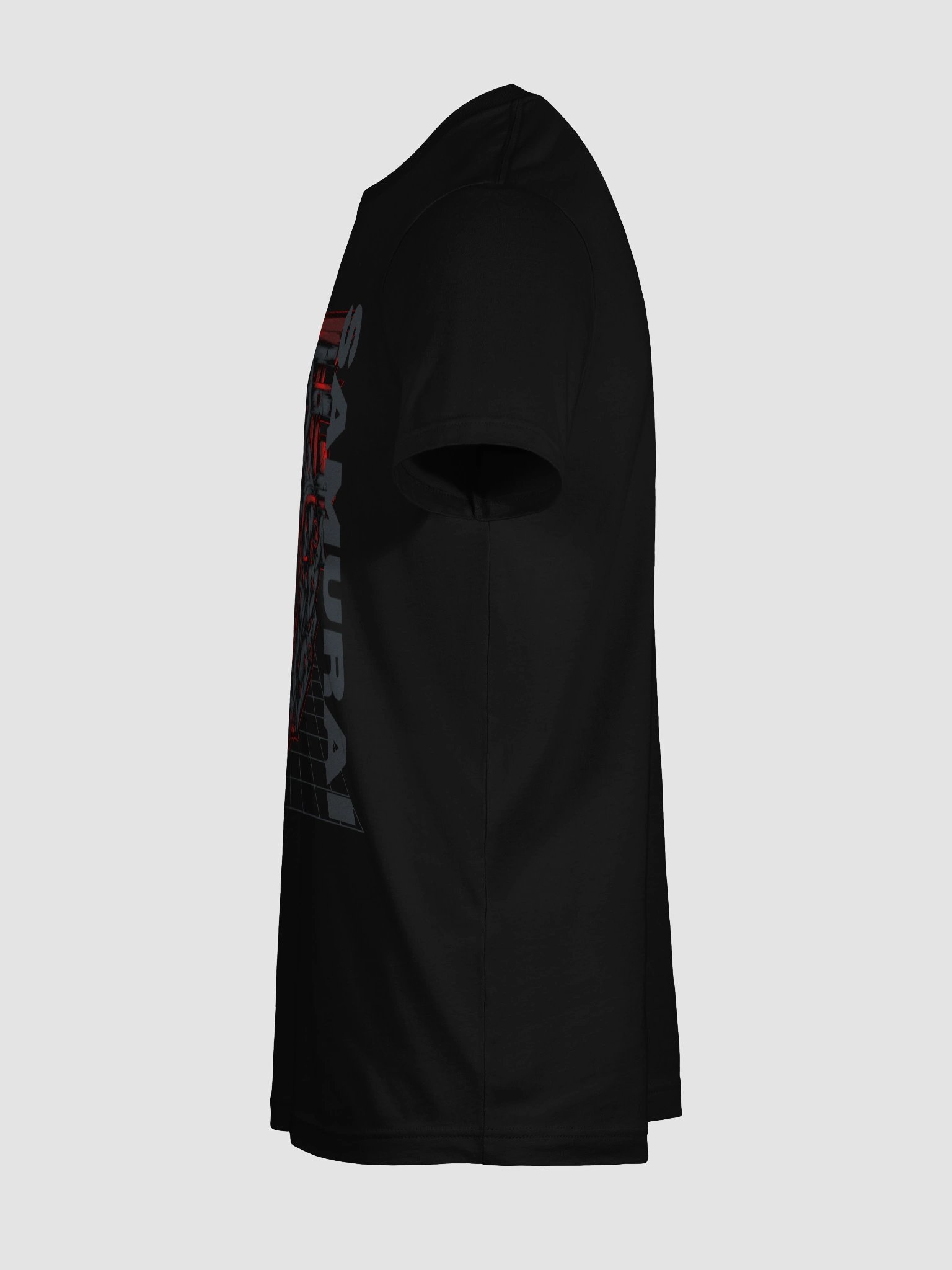 Samurai Helmet Red and Black T-Shirt product image (11)