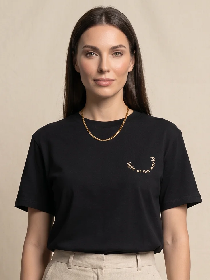 T-Shirt light of the world - Beige product image (1)