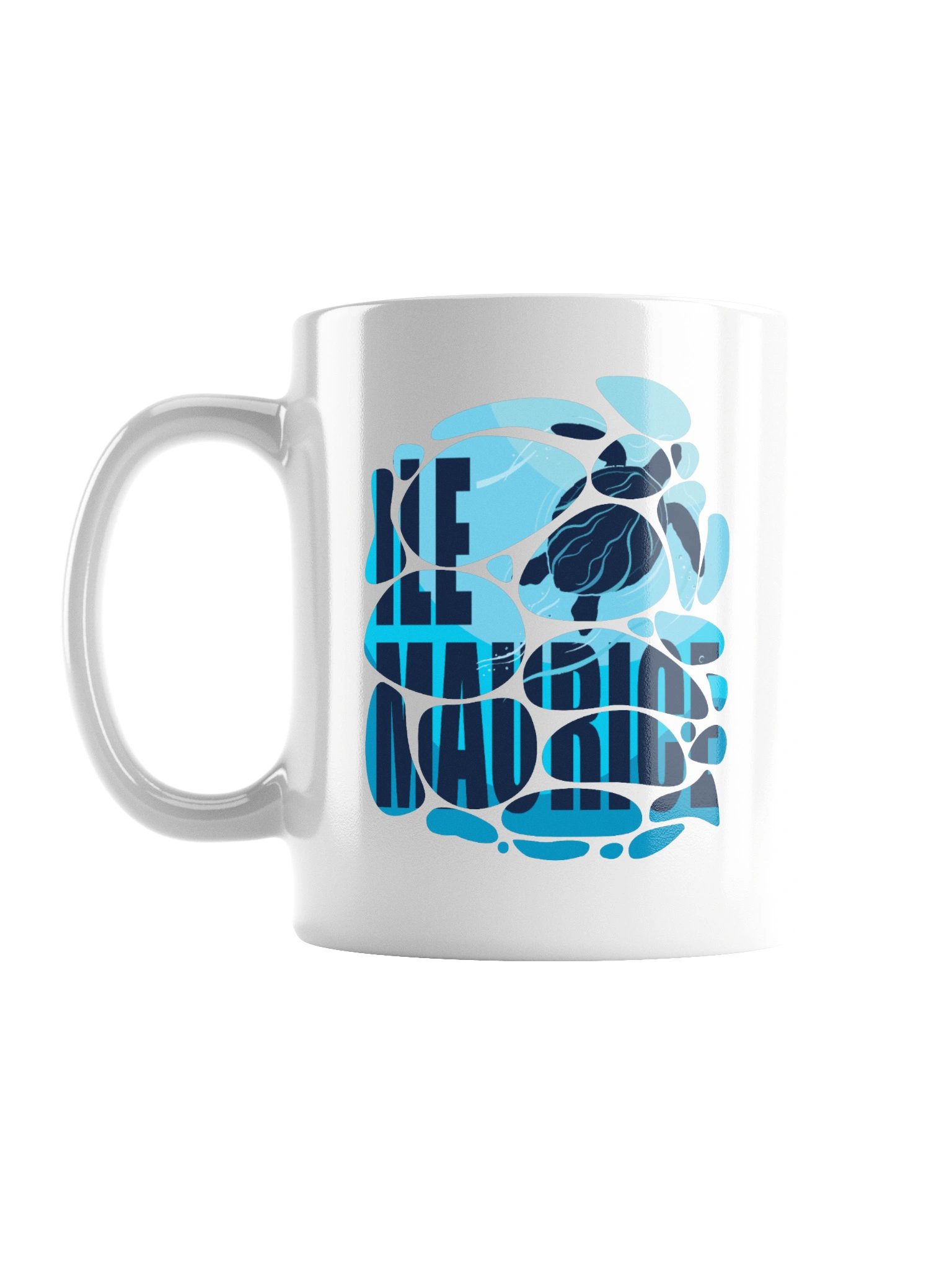 Sea turtle swim_ Ile Maurice *Mauritius _ Mug product image (2)