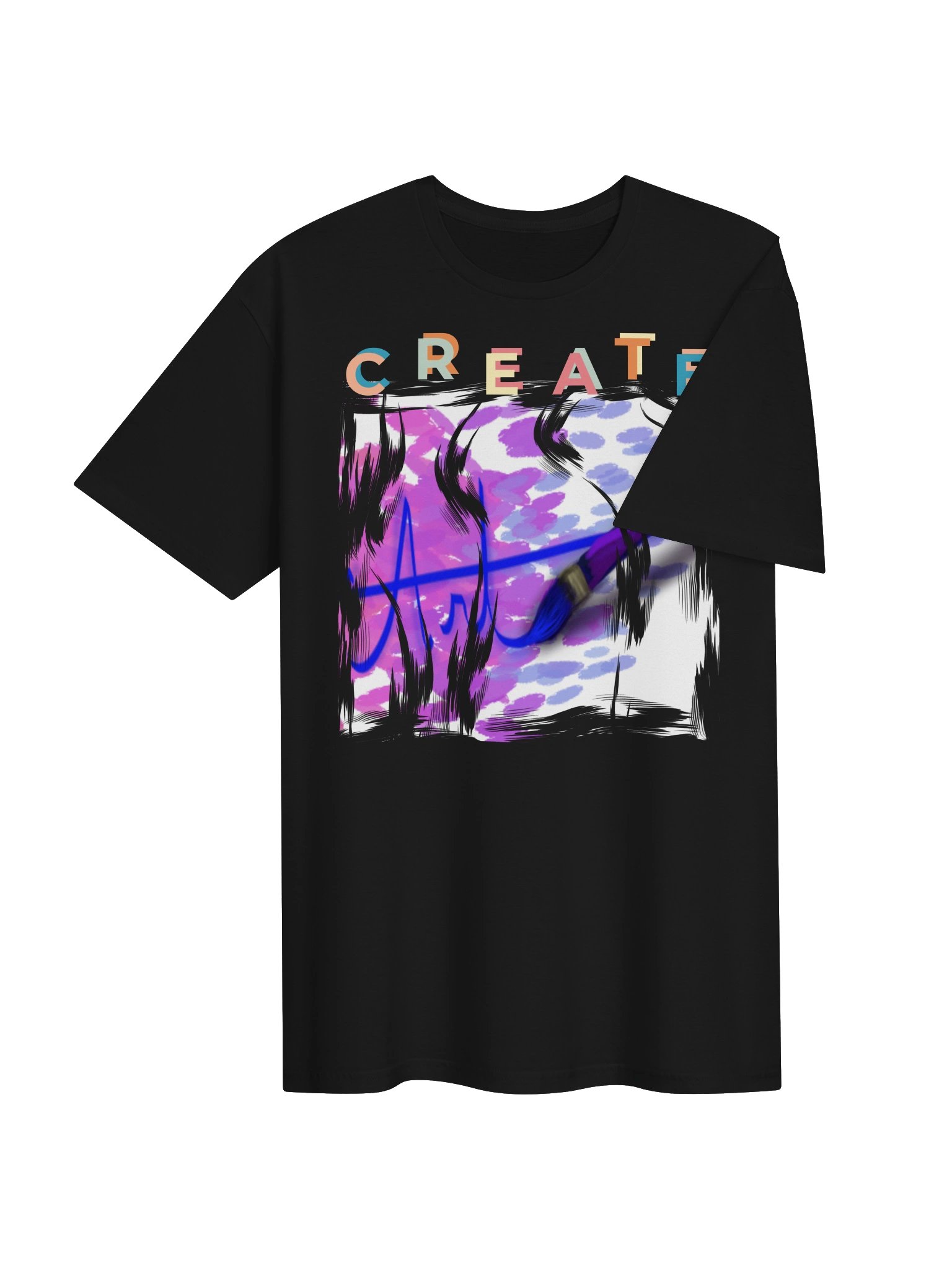 "Create Art" T-Shirt. Unisex Gildan Softstyle T-Shirt product image (3)