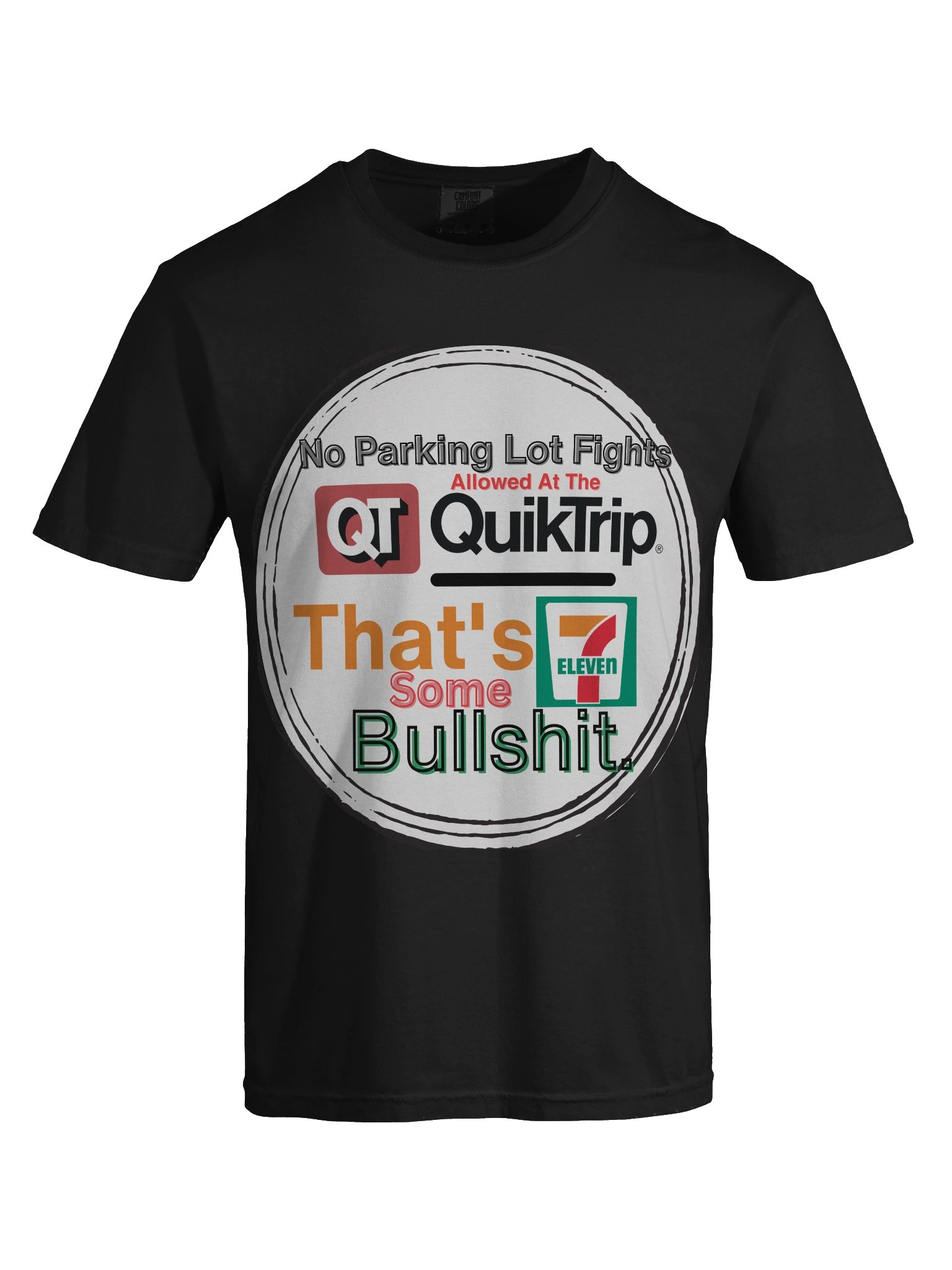 No Parking Lot Fights at The Gas Station T-Shirt product image (7)