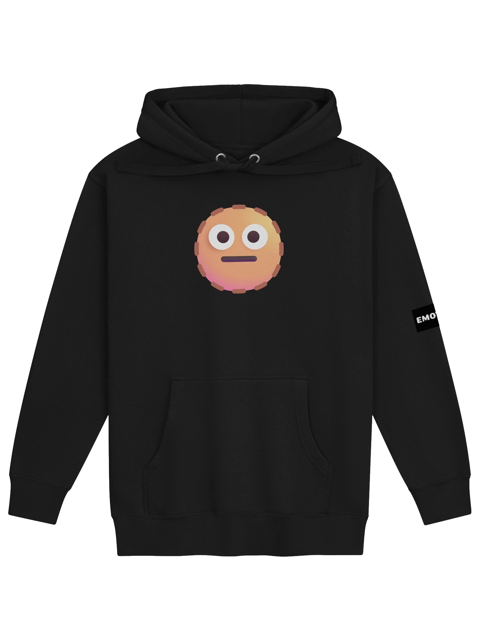 Dotted Line Face Hoodie product image (1)