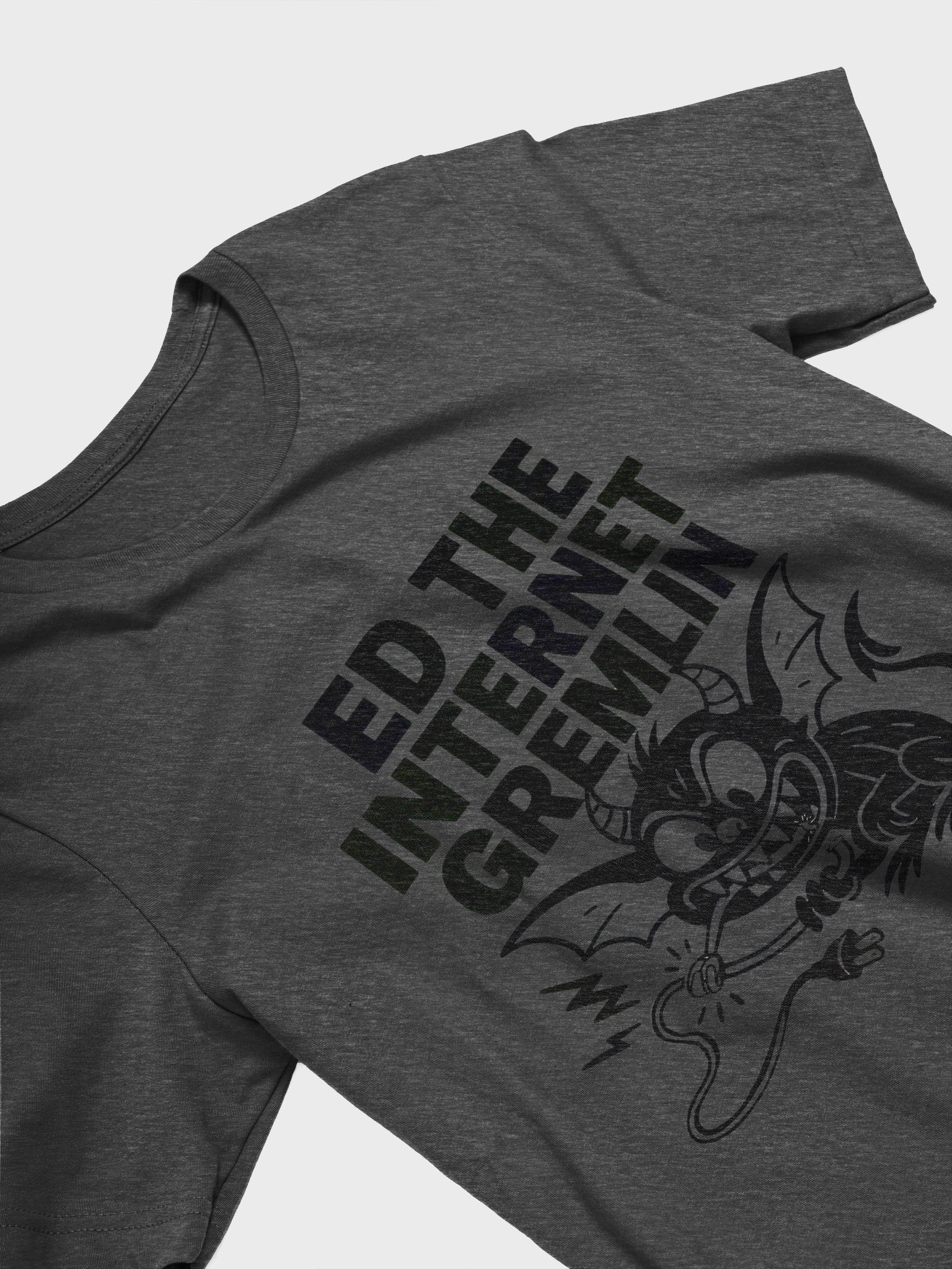 Heather Grey Ed the Internet Gremlin Shirt product image (3)