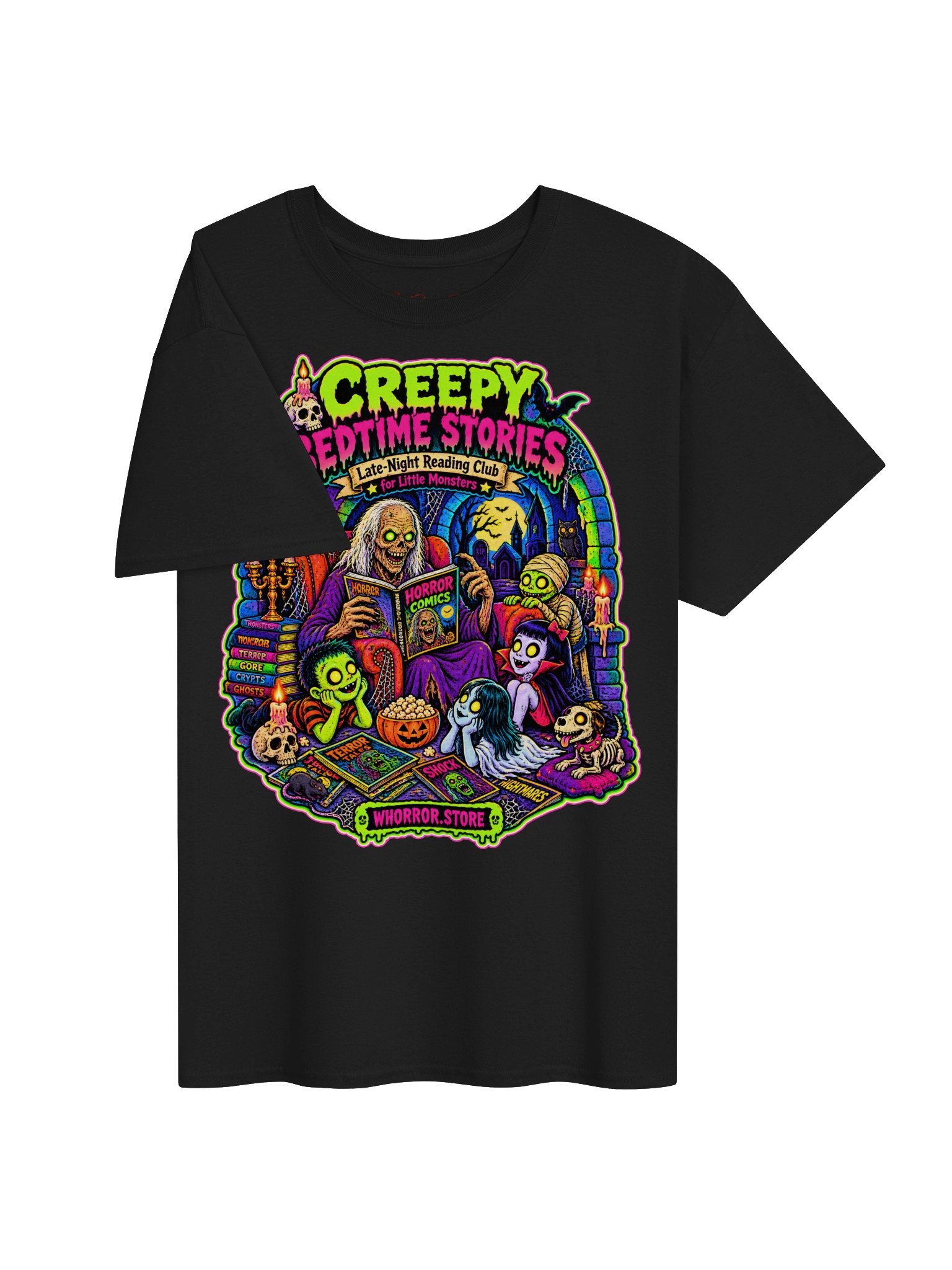 CREEPY BEDTIME STORIES TEE product image (28)