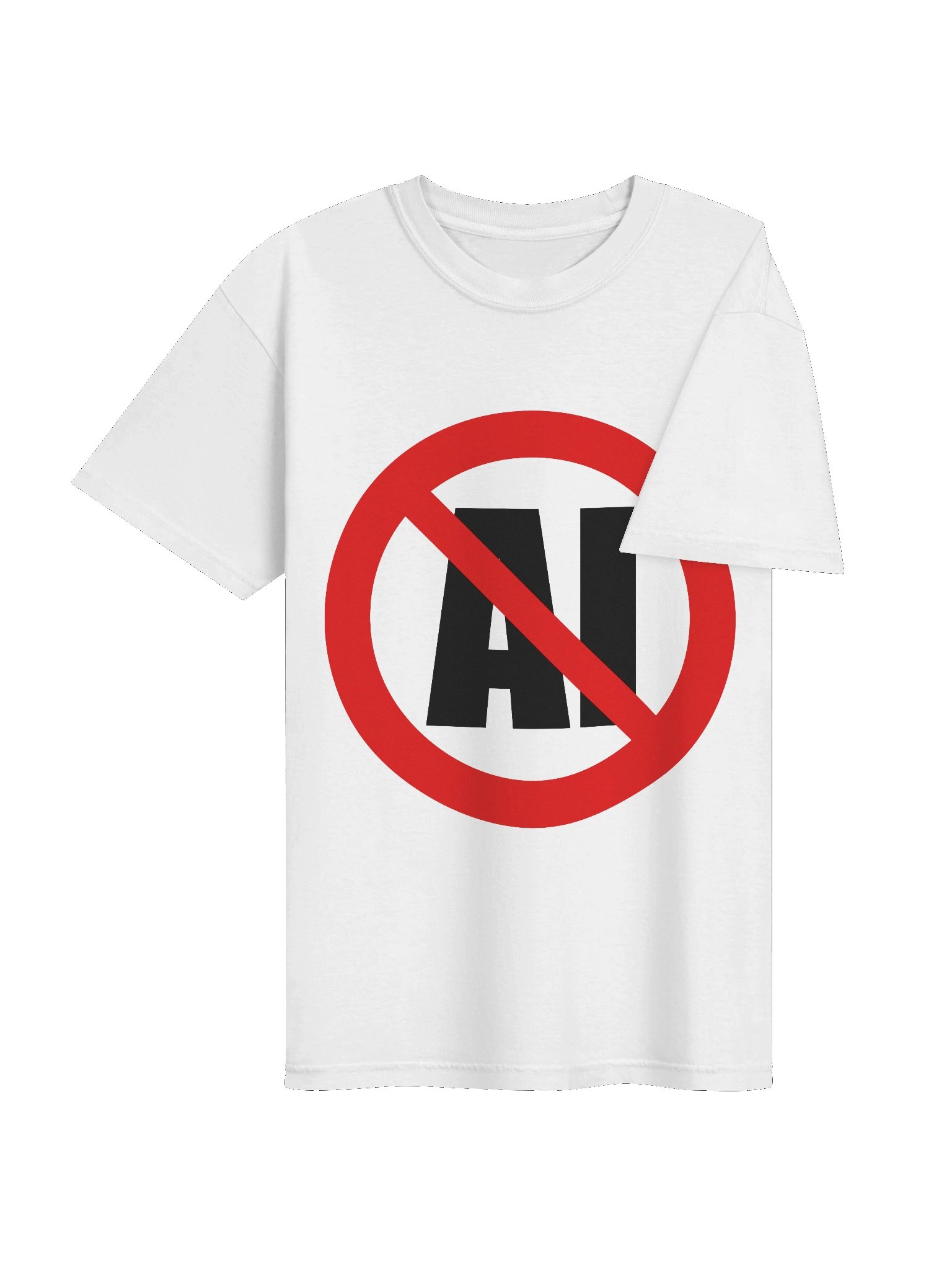 No AI T-Shirt (light) product image (4)