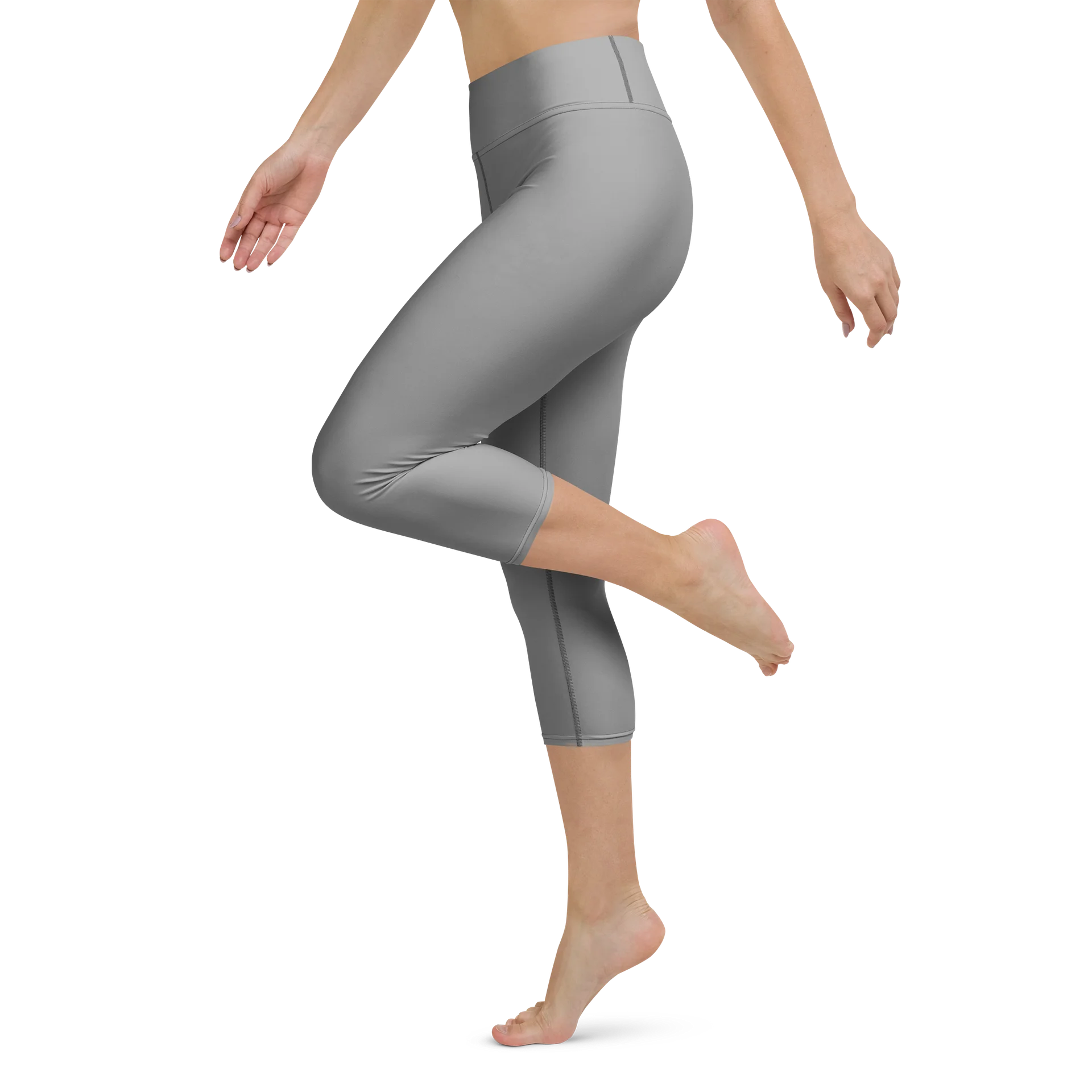Clinical Capri Leggings (Nobel Grey) product image (5)
