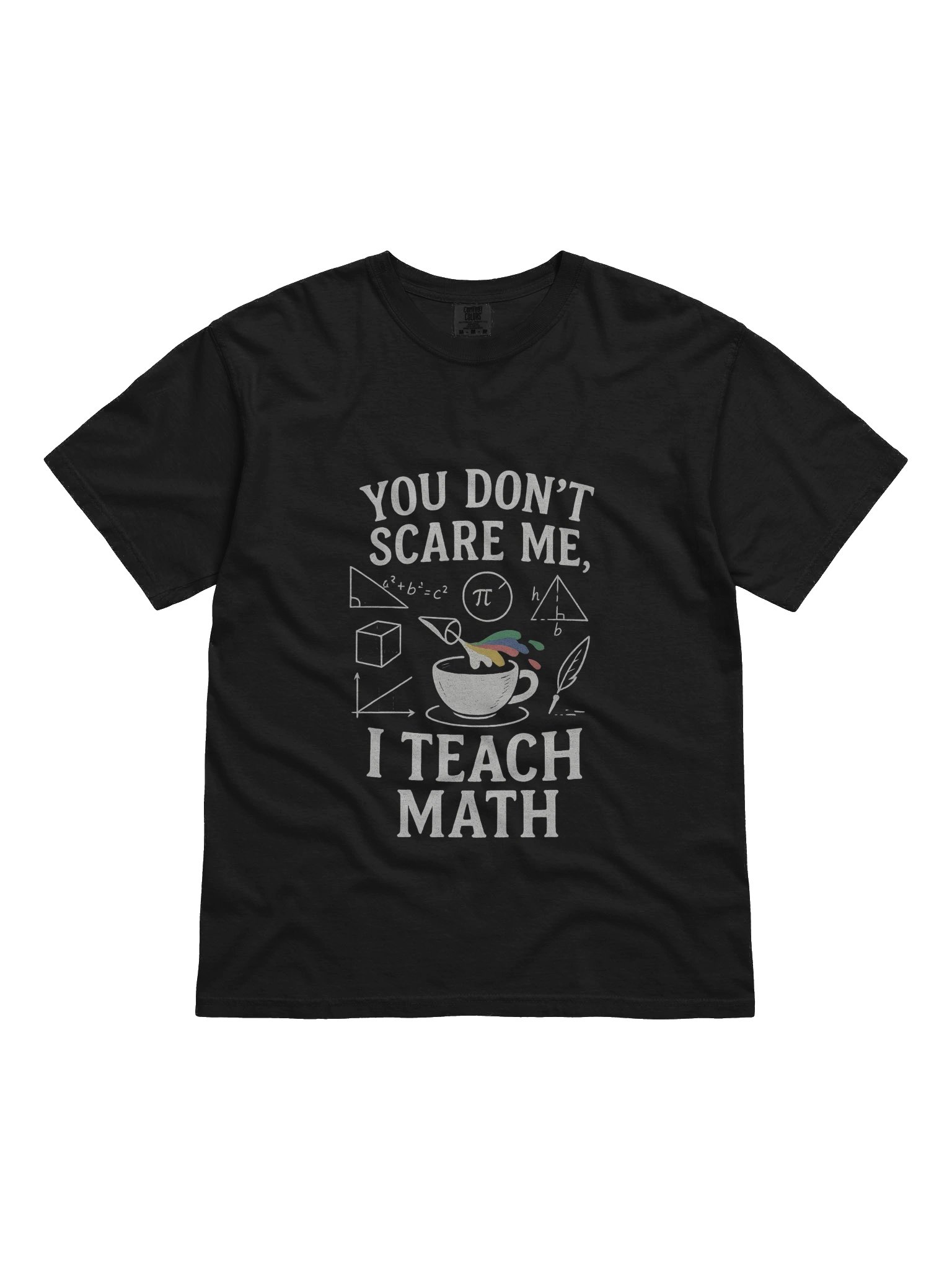 Math Teacher's Comfort Tee product image (1)