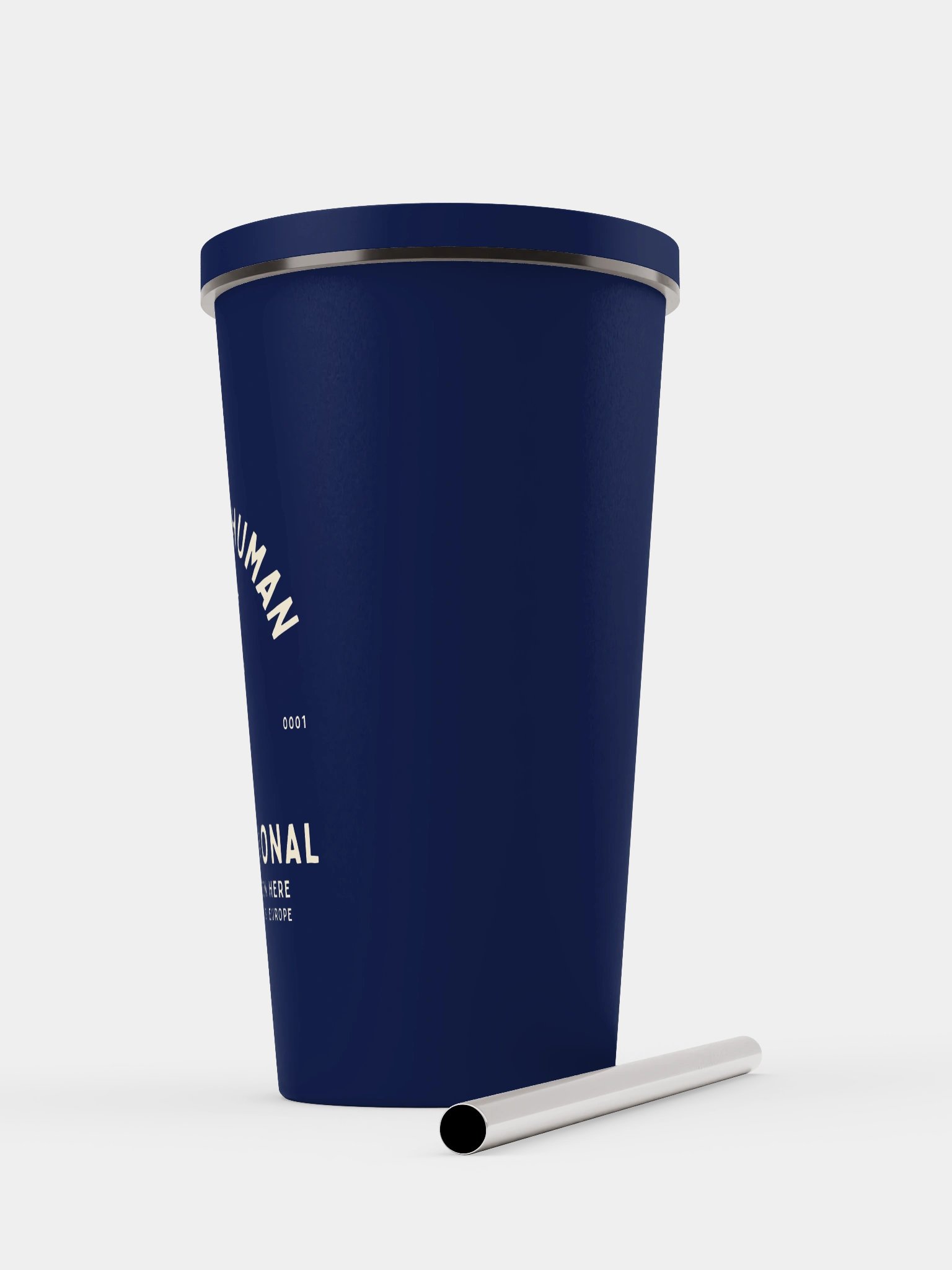 Original Human Insulated Tumbler with Straw | Footprint | Originology | Black History X product image (5)