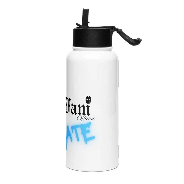 GRIM FAM "HYDRATE” Bottle #1 - Double-walled stainless steel with vacuum insulation32 oz (950 ml) product image (2)