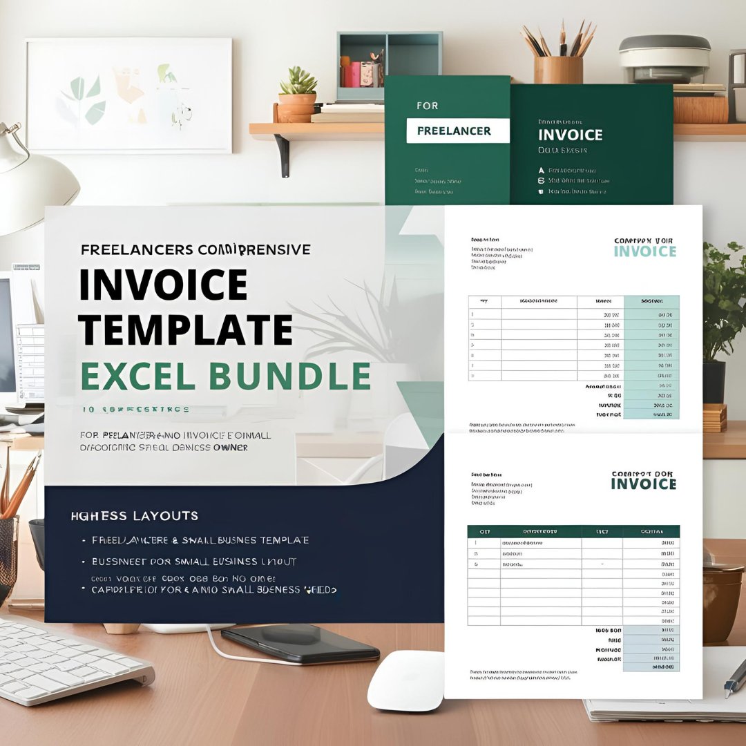Invoice Template Excel Bundle product image (1)