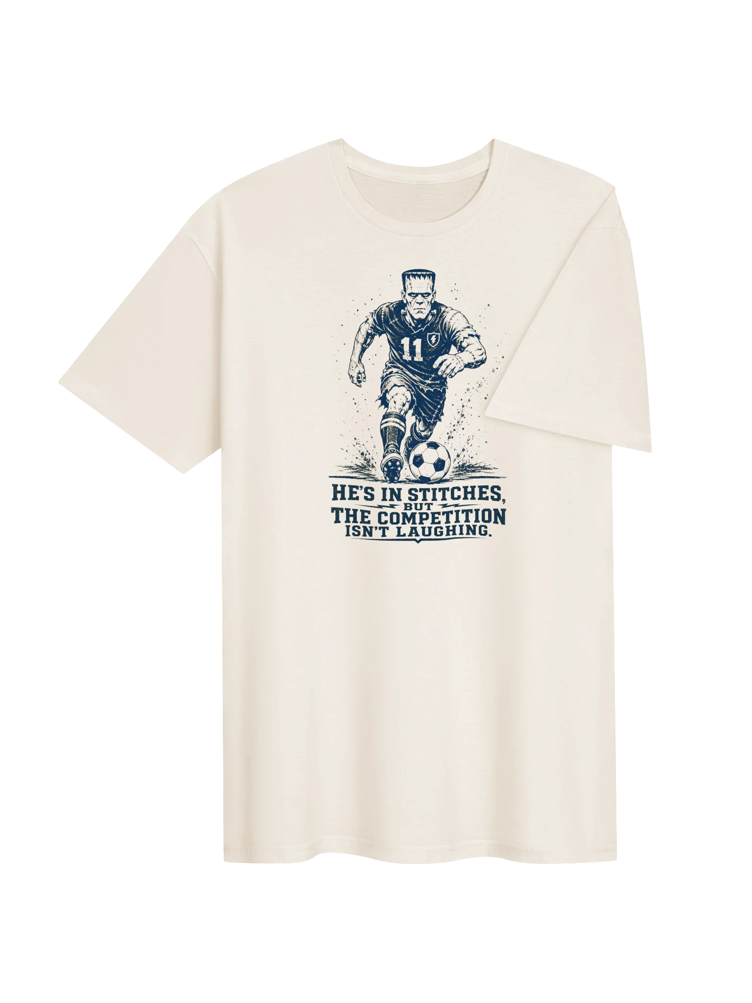 Frankenstein Stitches Soccer Graphic Tee product image (4)